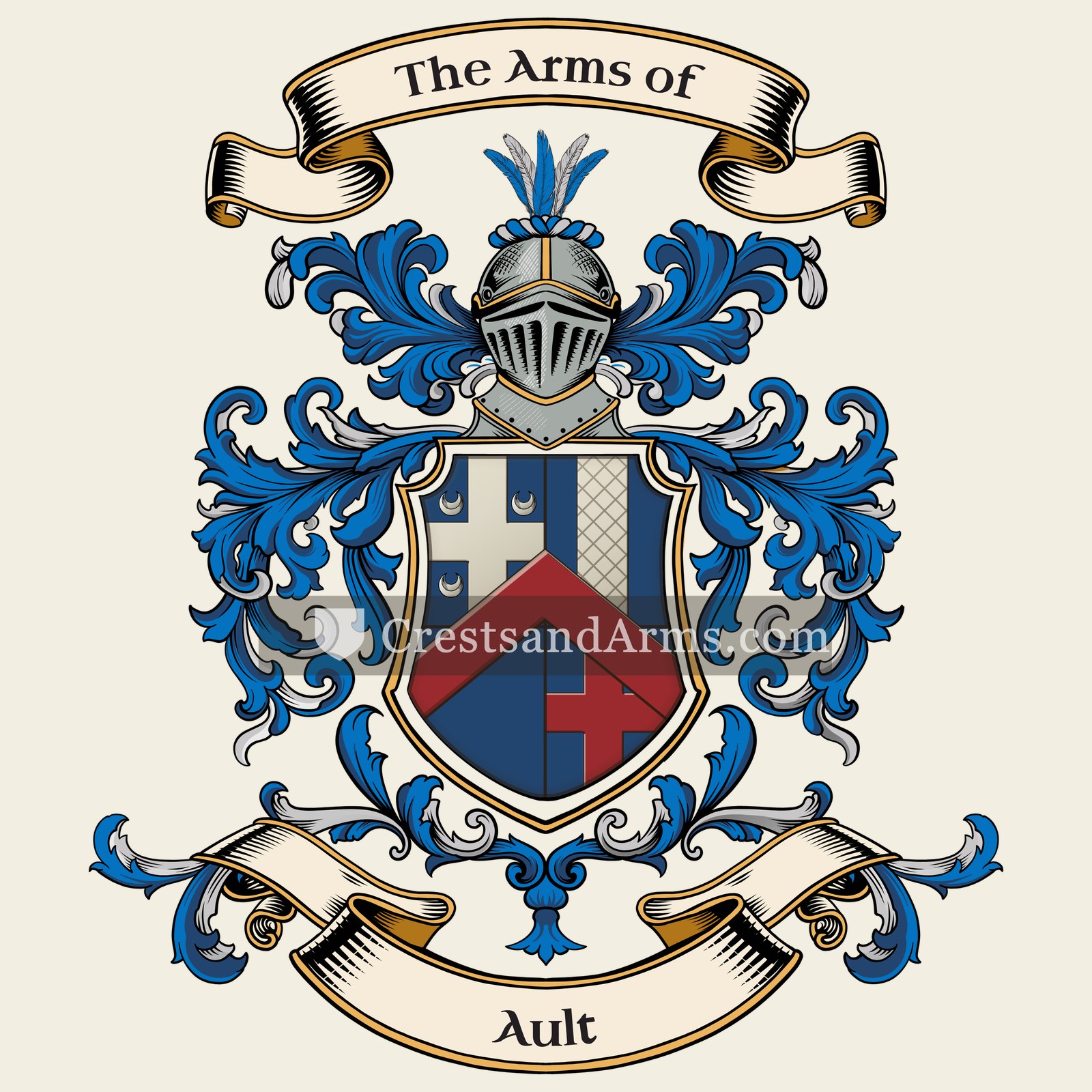 The Ault coat of arms