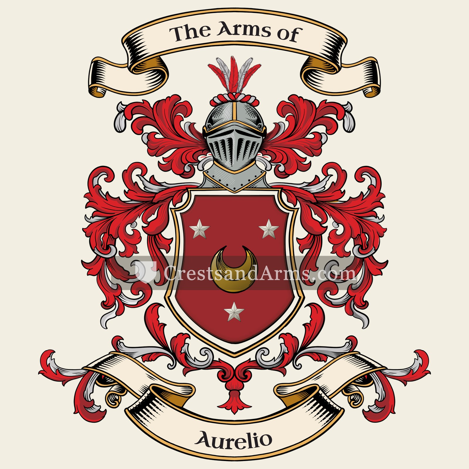 The Aurelio coat of arms