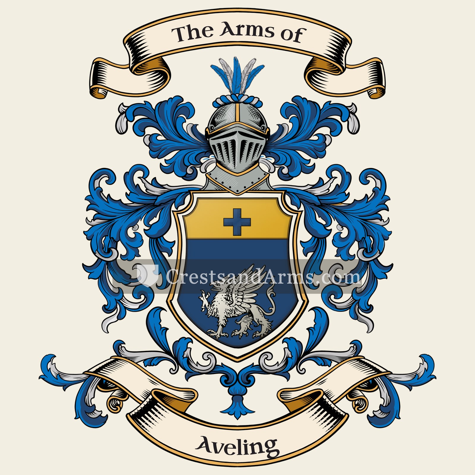 The Aveling coat of arms