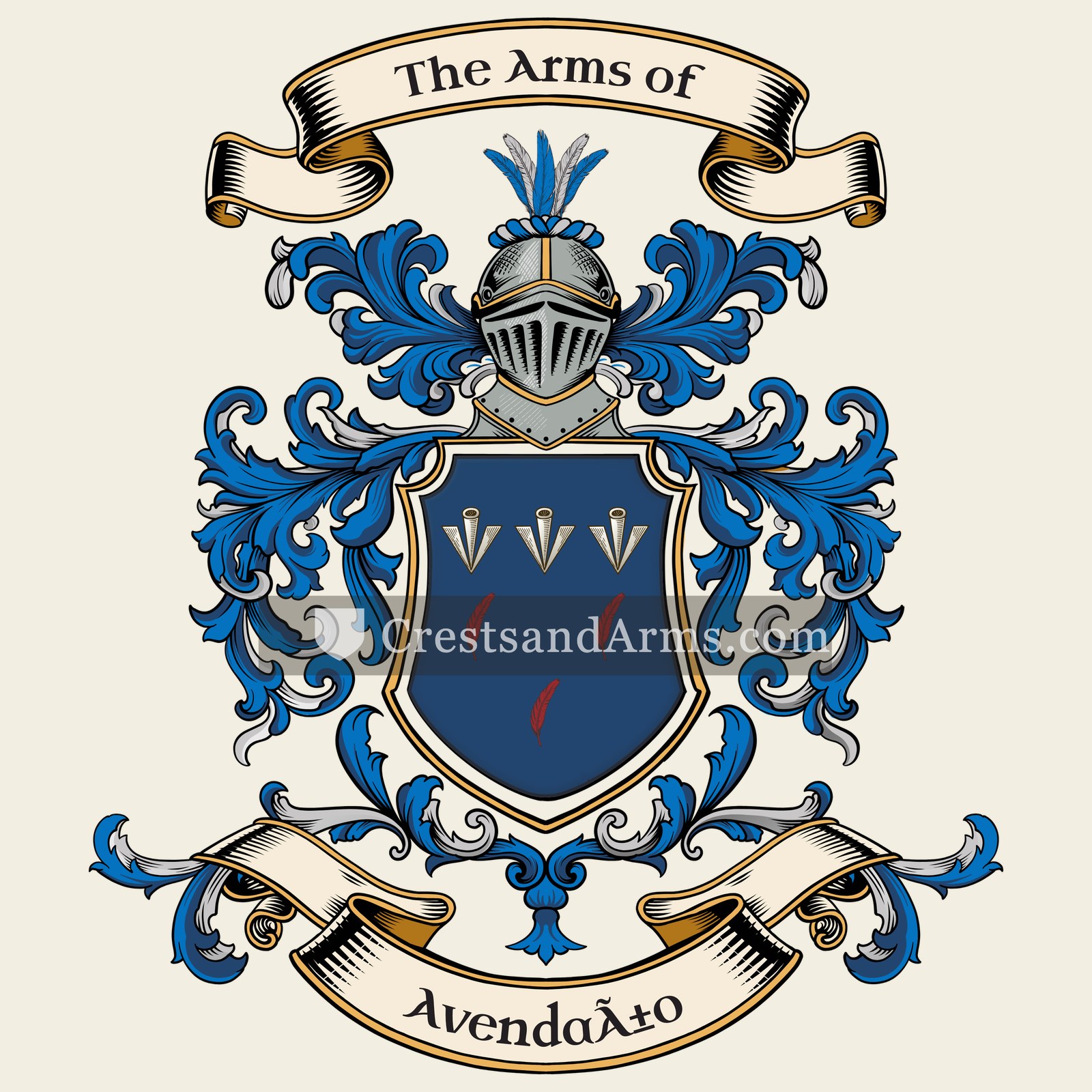 The Avendaño coat of arms