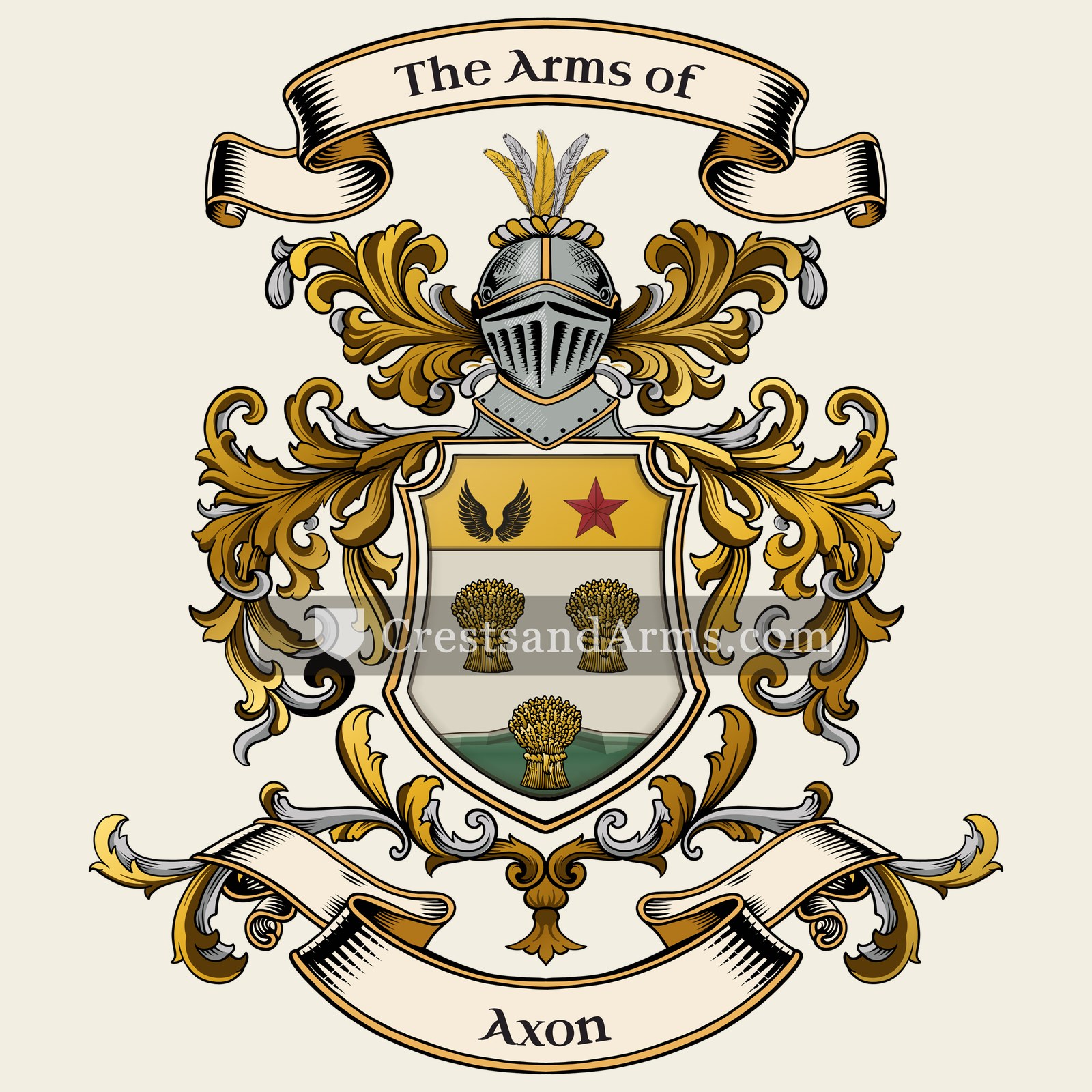 The Axon coat of arms