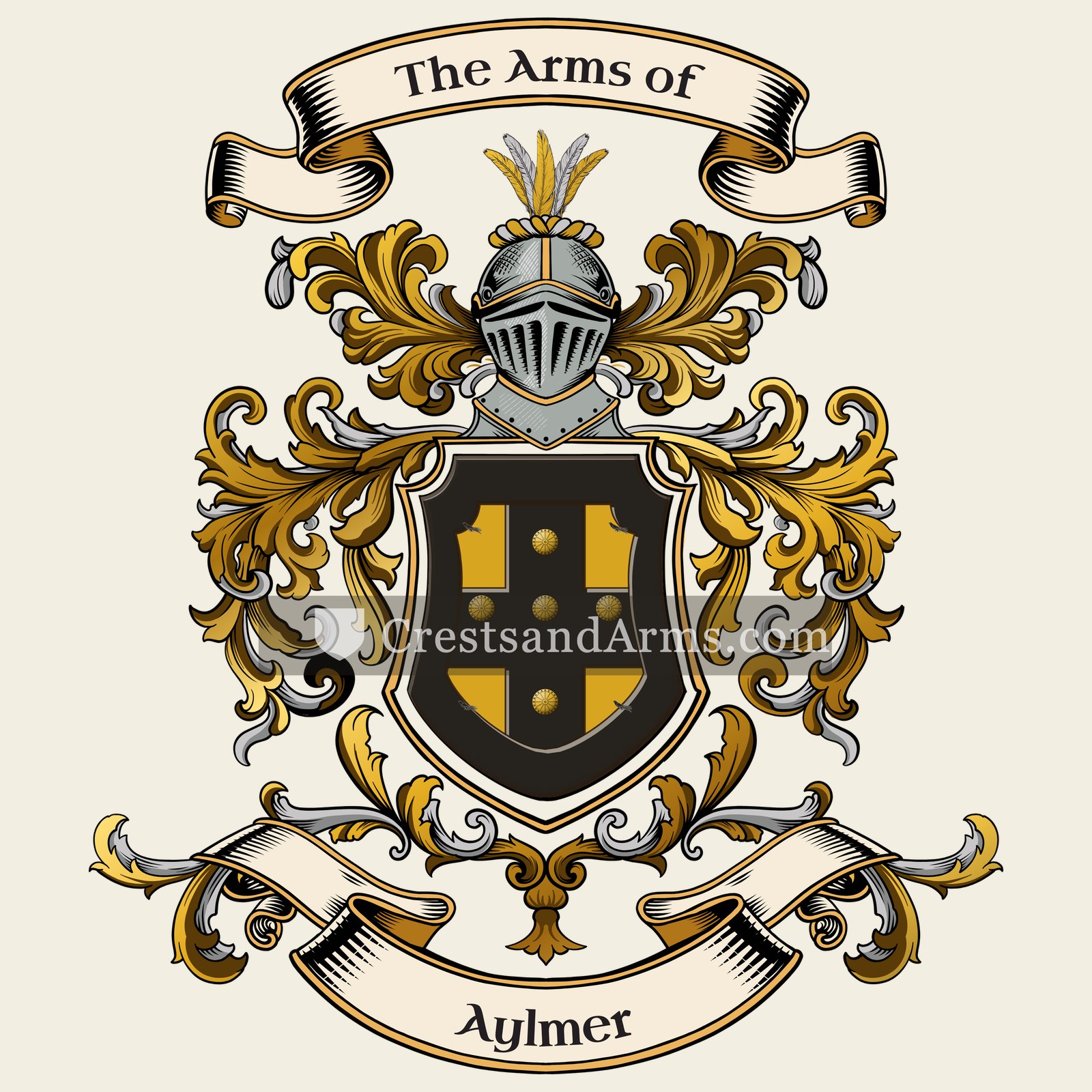 The Aylmer coat of arms