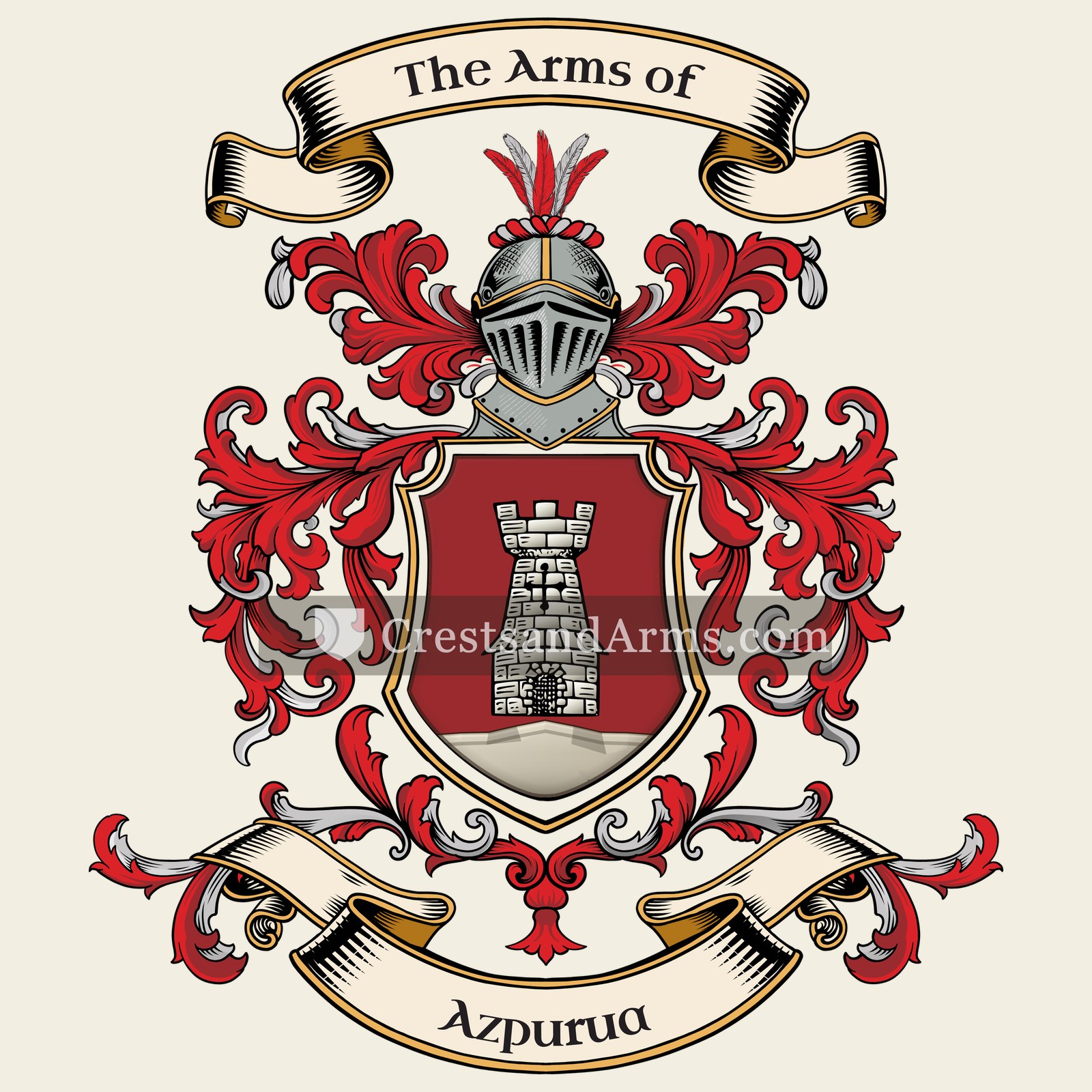 The arms