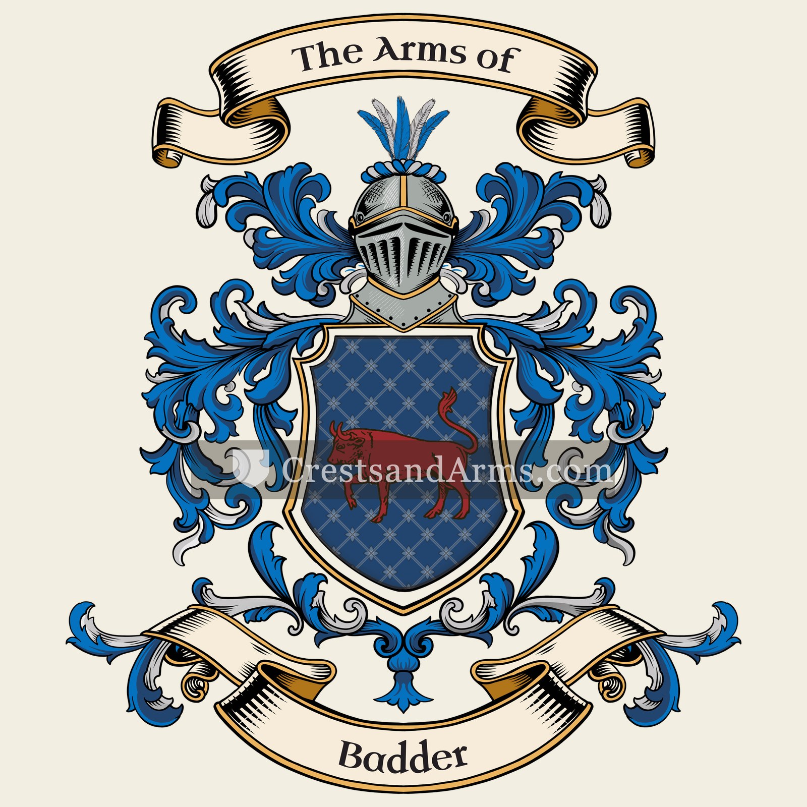 The Badder coat of arms