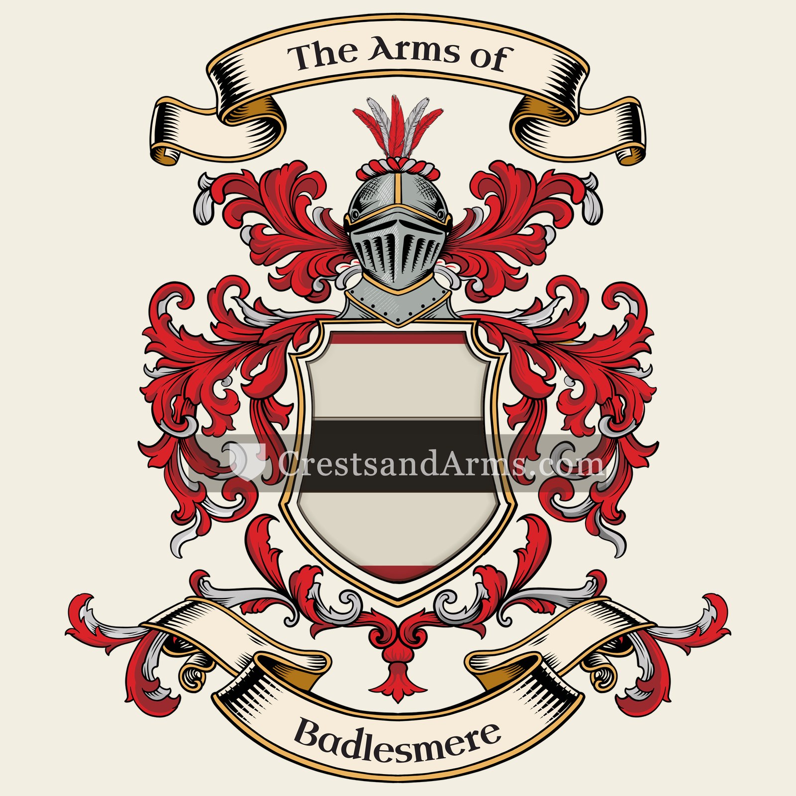 The Badlesmere coat of arms