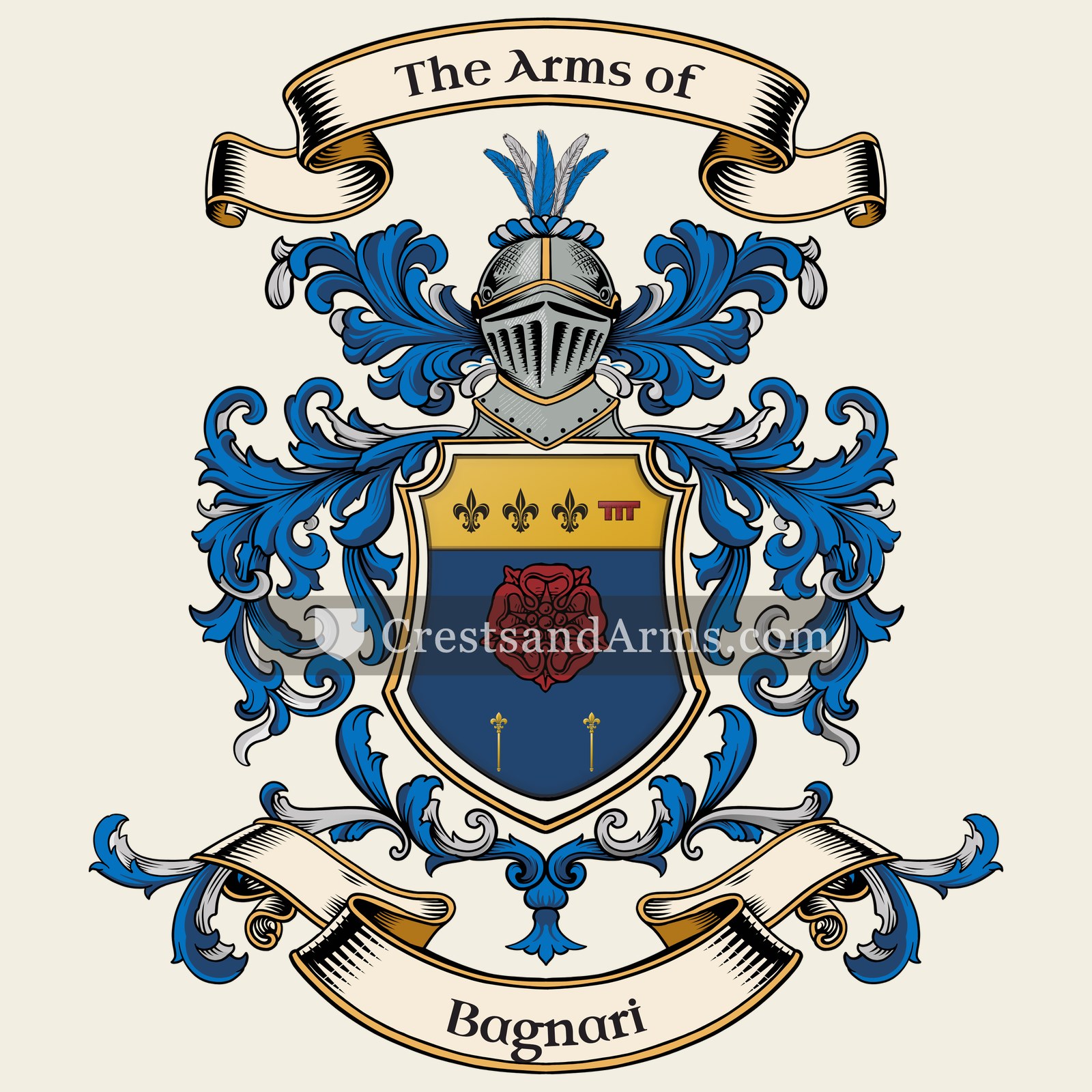 The Bagnari coat of arms