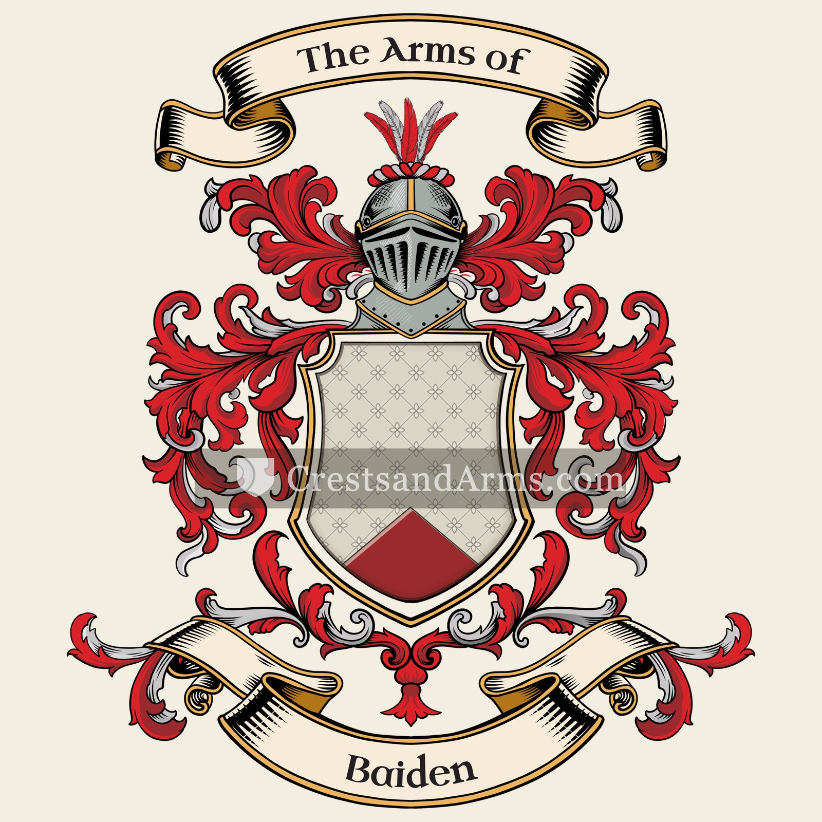 The Baiden coat of arms