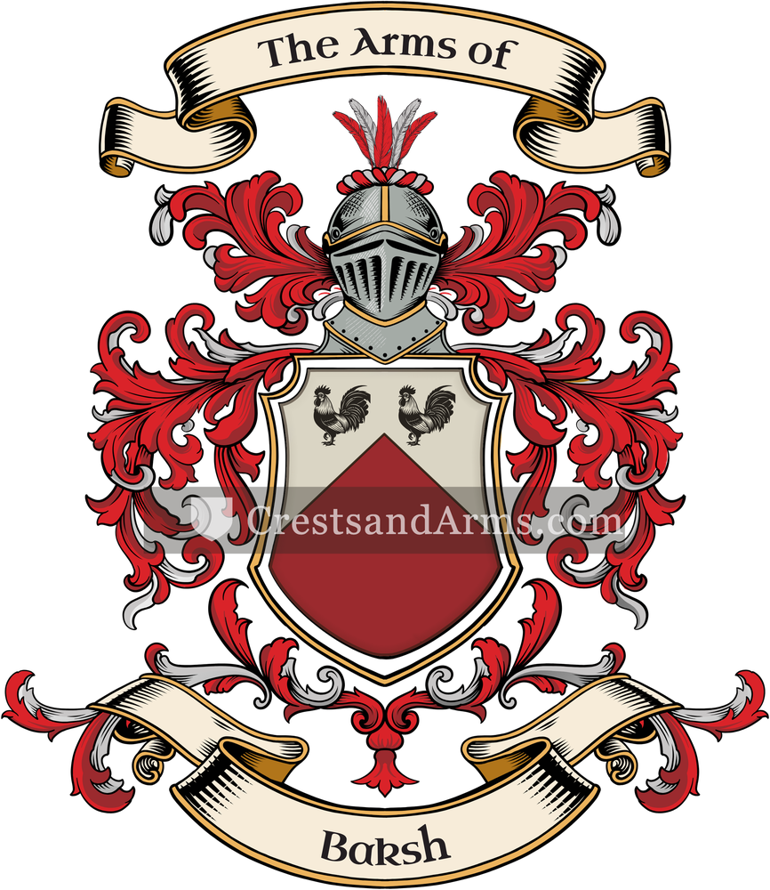 The Baksh coat of arms, drawn from the recorded blazon