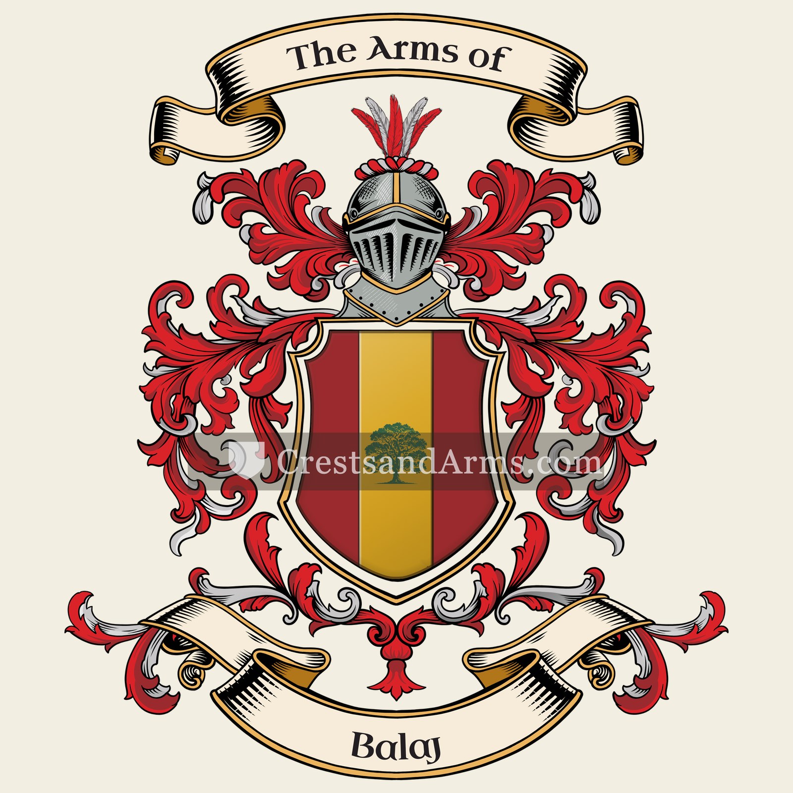 The Balaj coat of arms