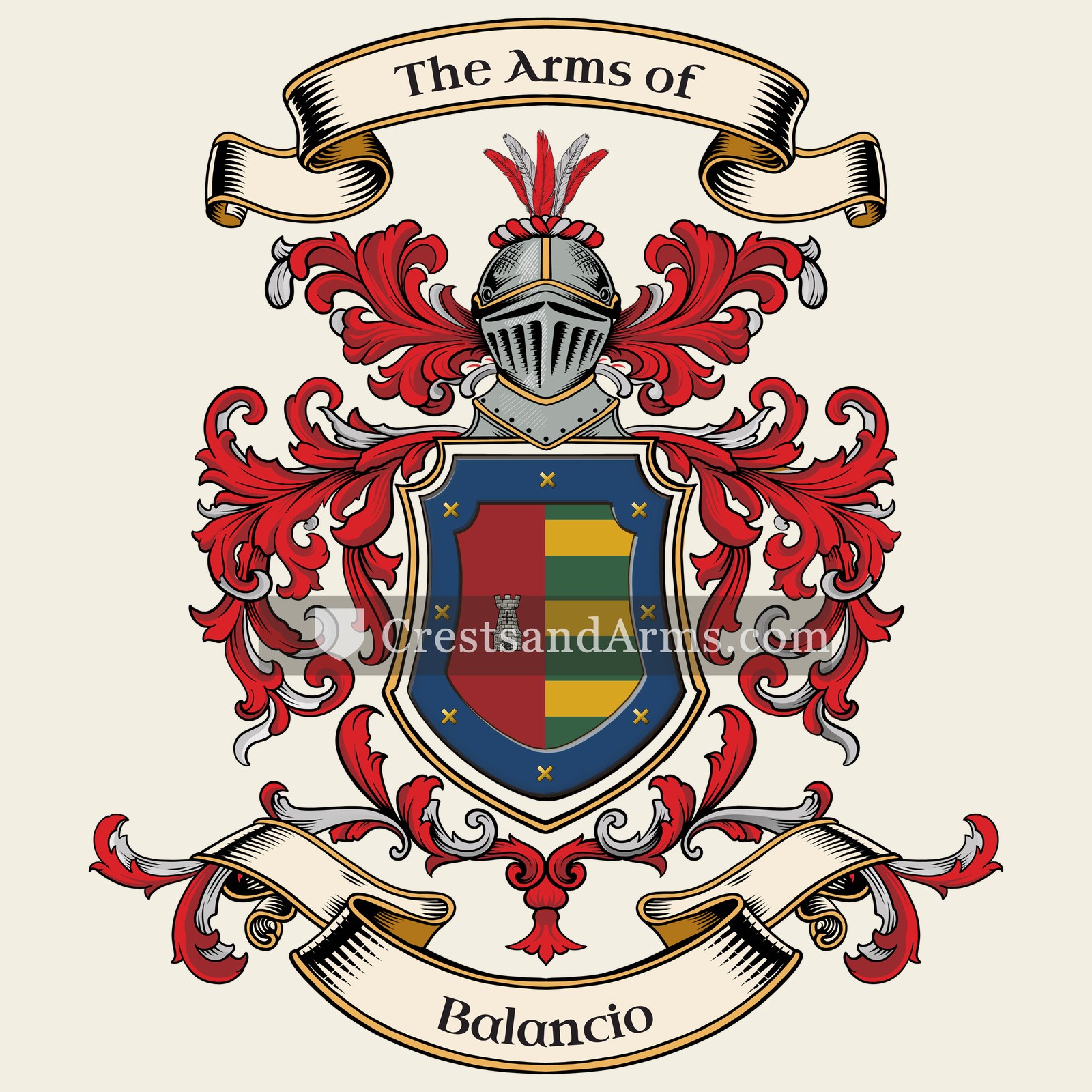 The arms