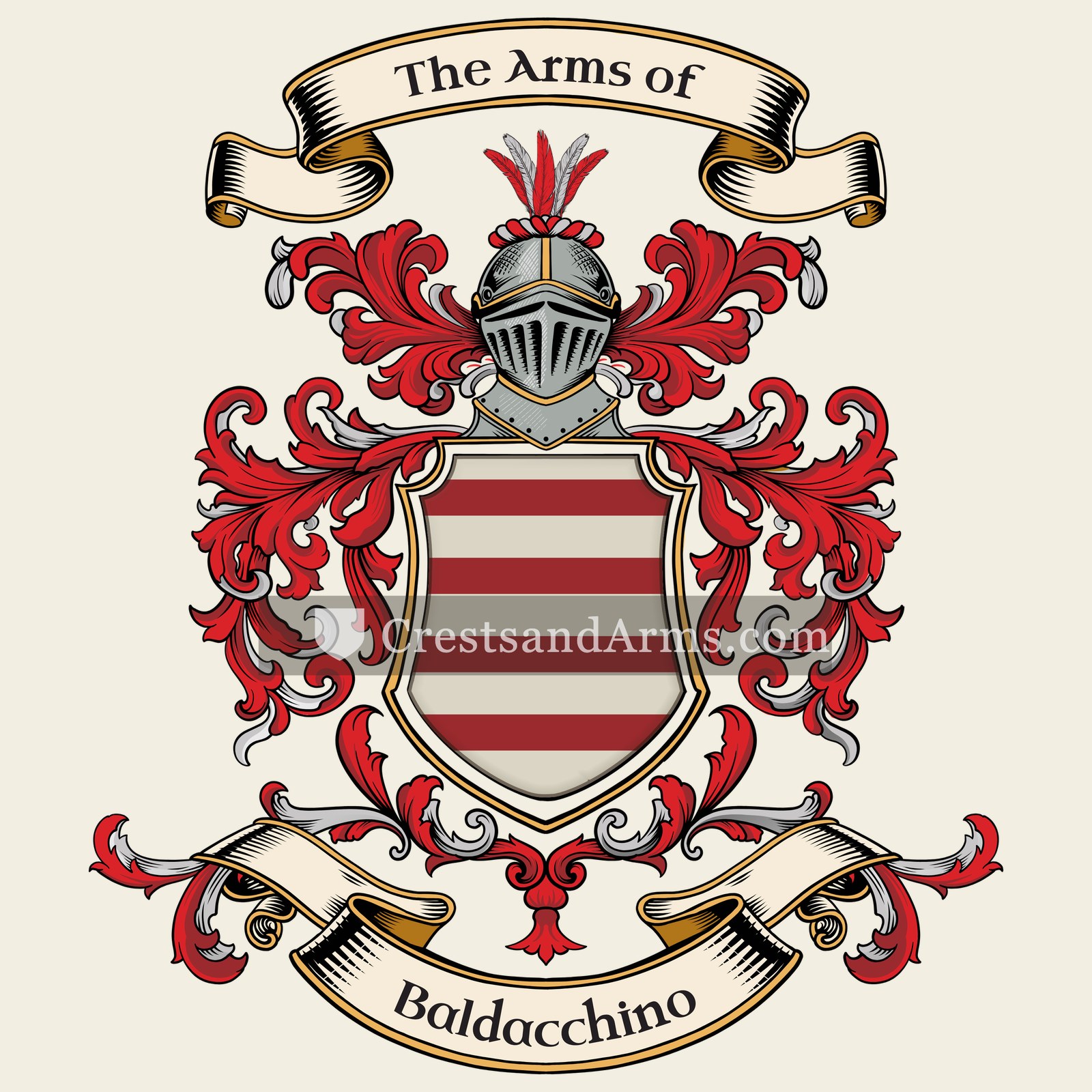 The Baldacchino coat of arms