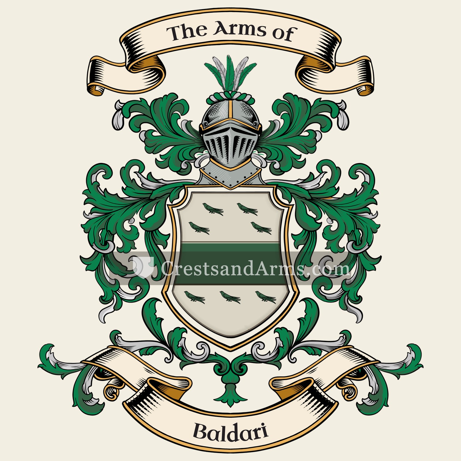 The Baldari coat of arms