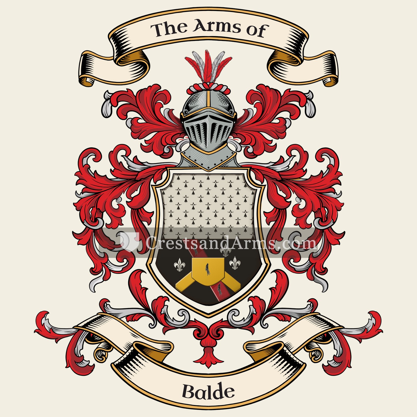 The Balde coat of arms