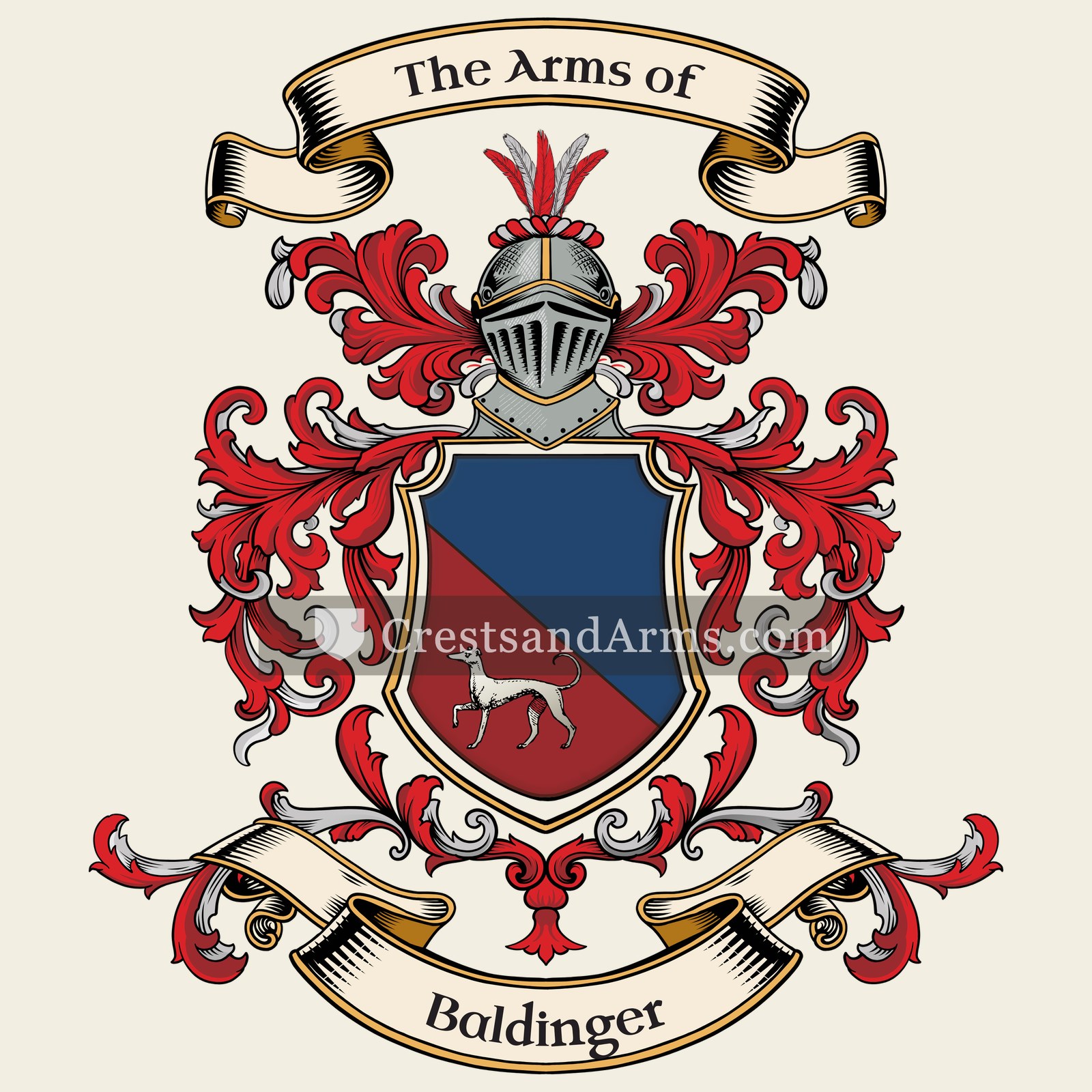 The Baldinger coat of arms