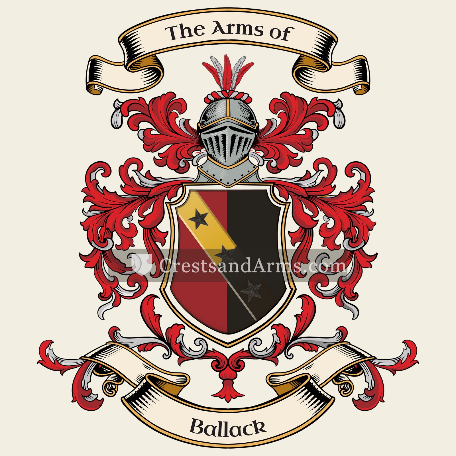 The Ballack coat of arms