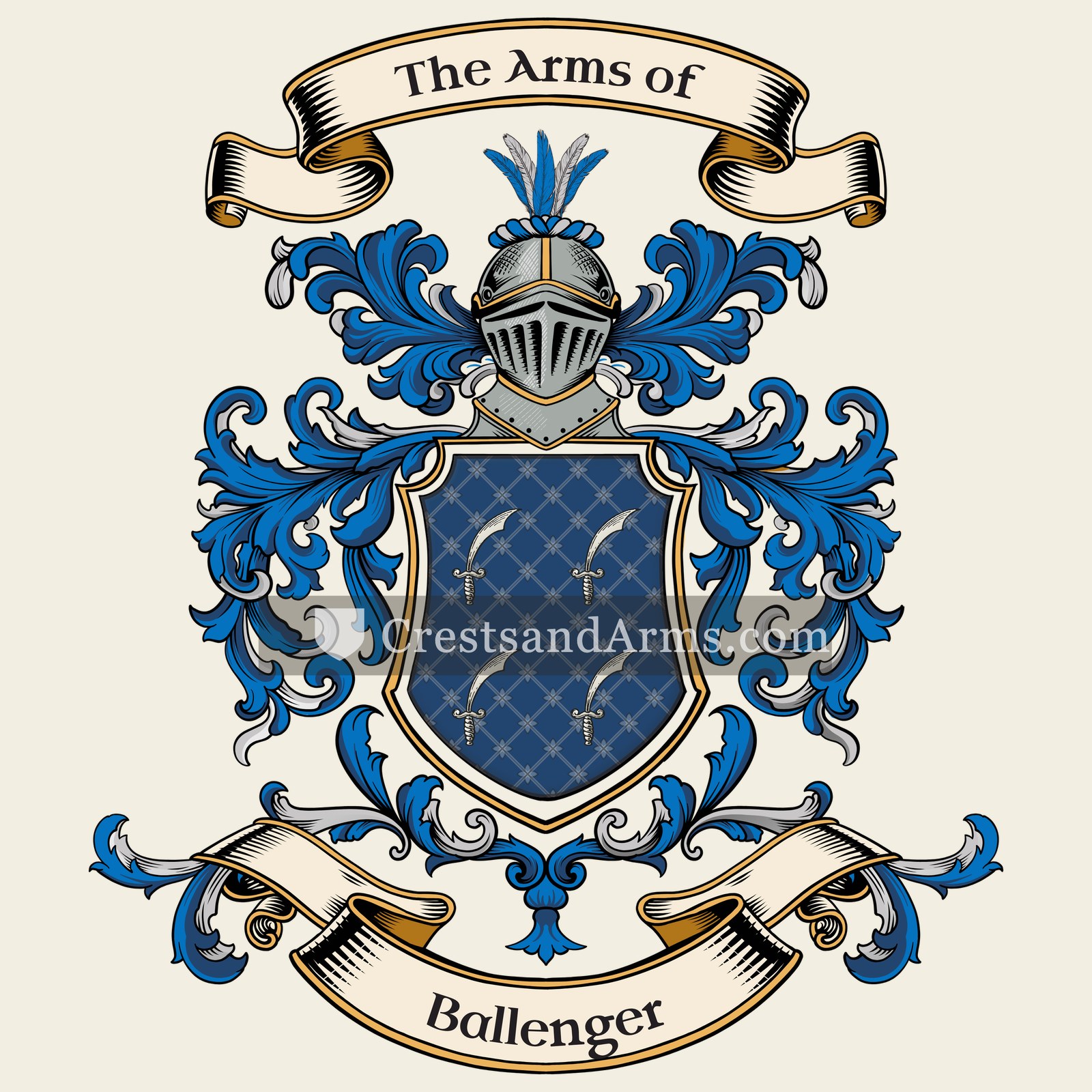 The Ballenger coat of arms
