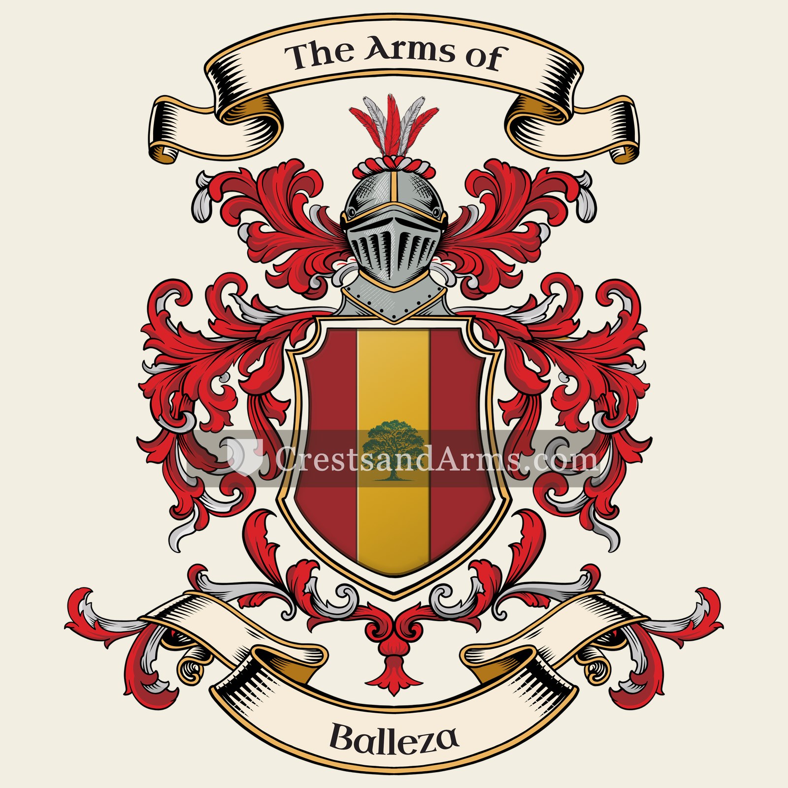 The arms