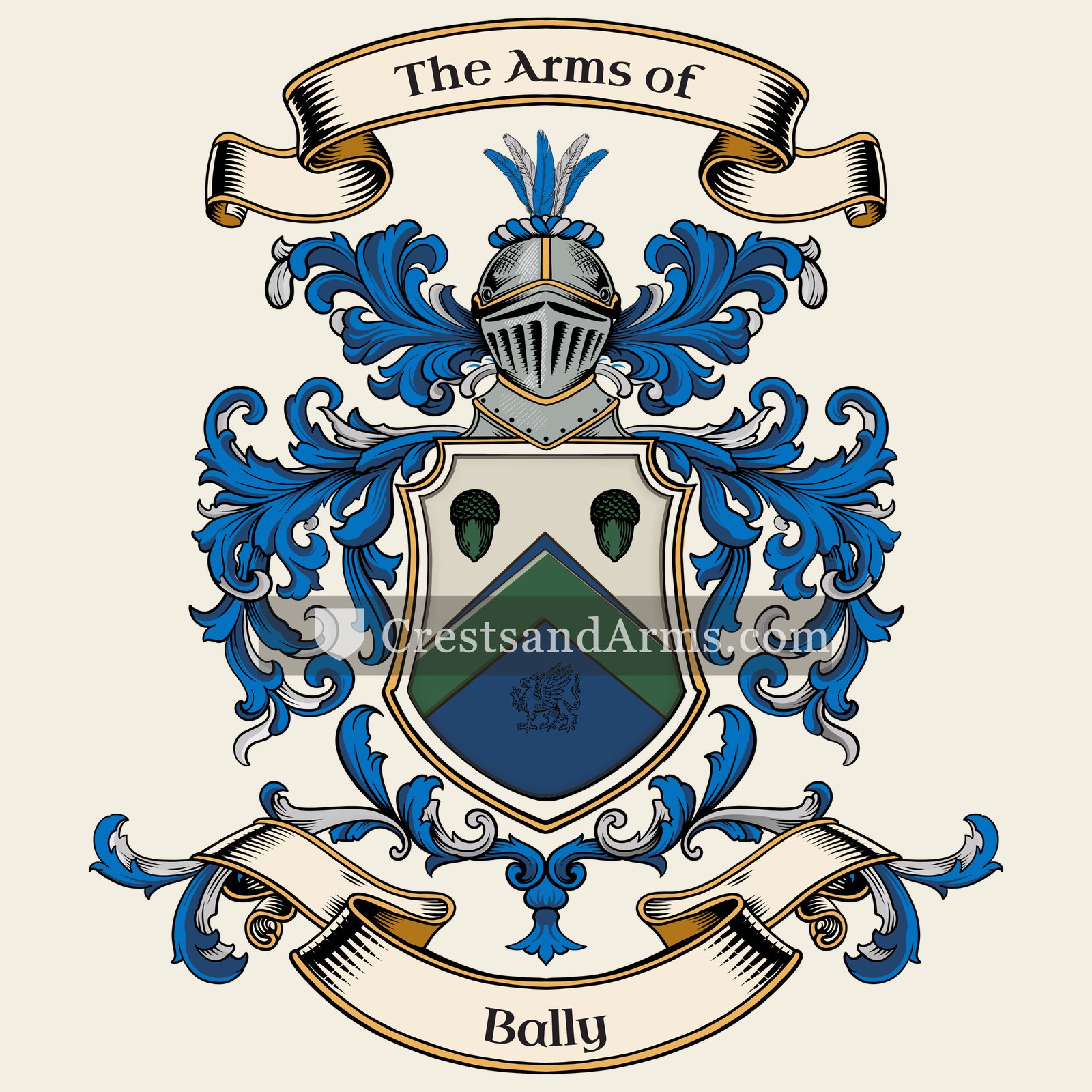 The Bally coat of arms