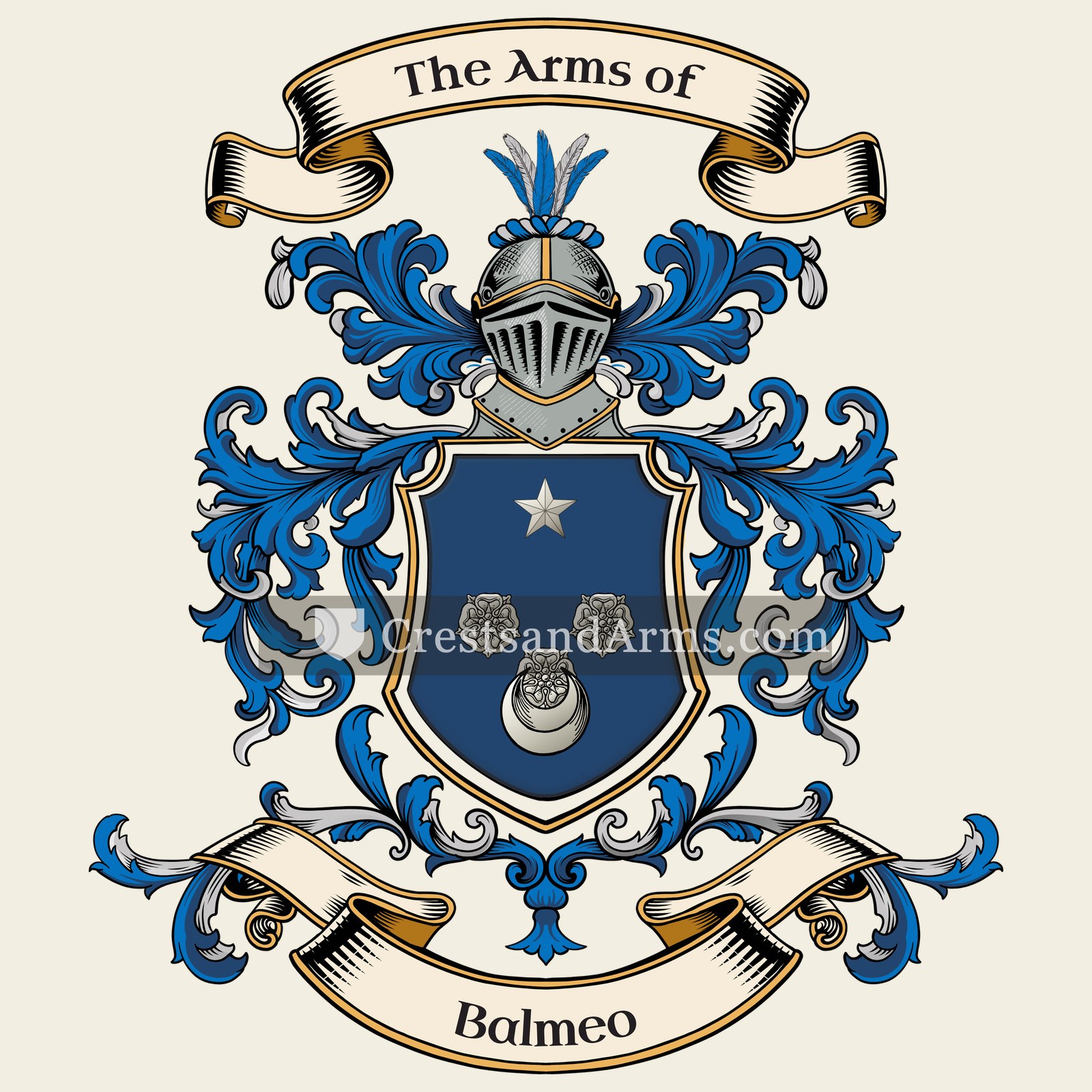 The Balmeo coat of arms