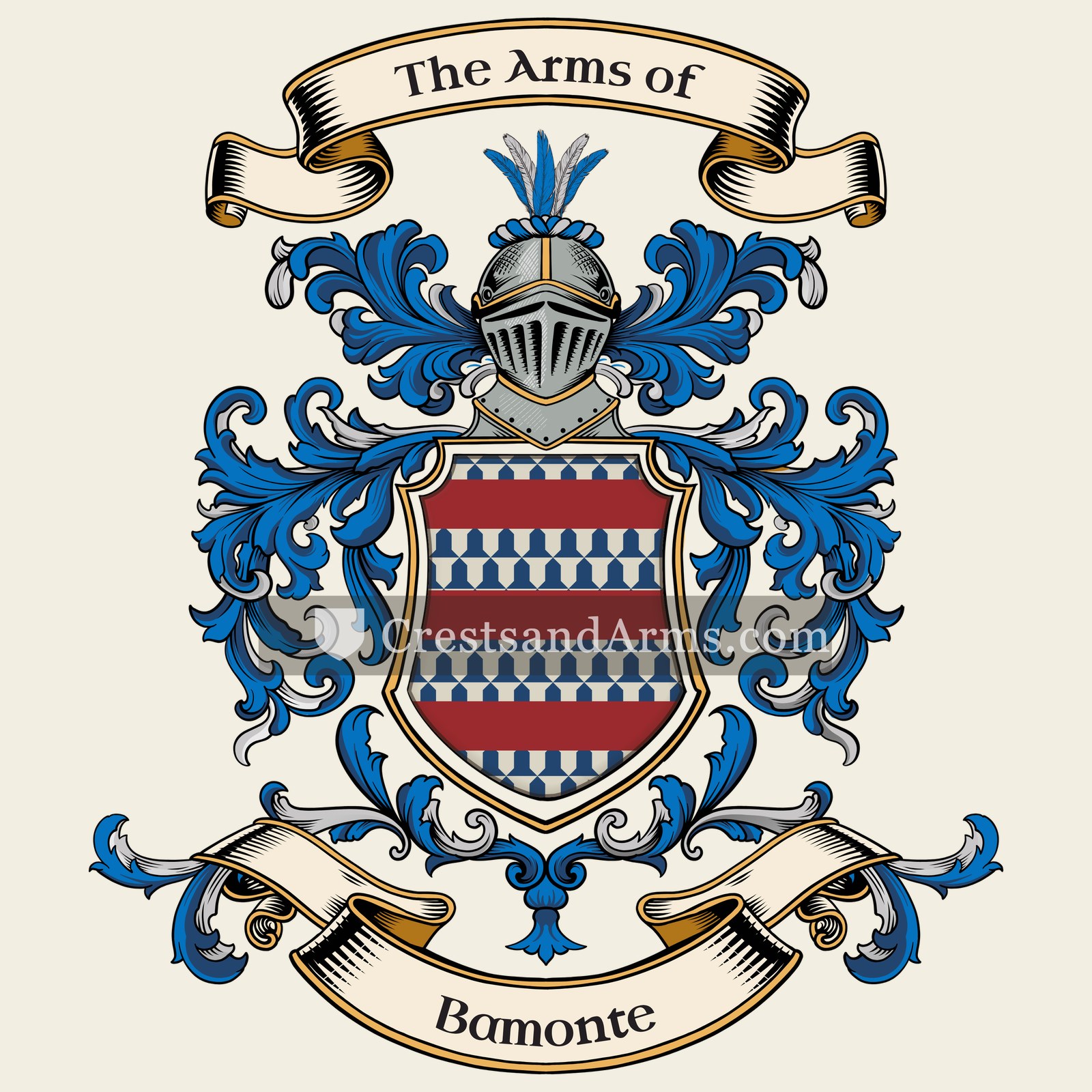 The Bamonte coat of arms