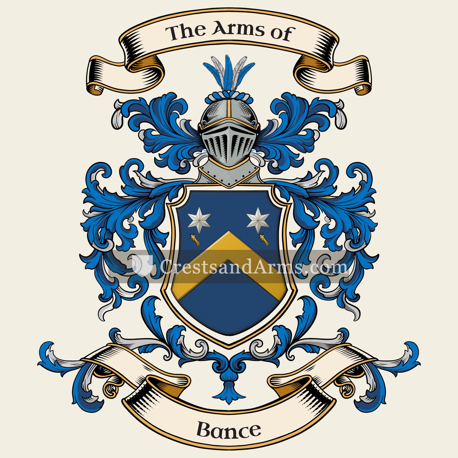The Bance coat of arms