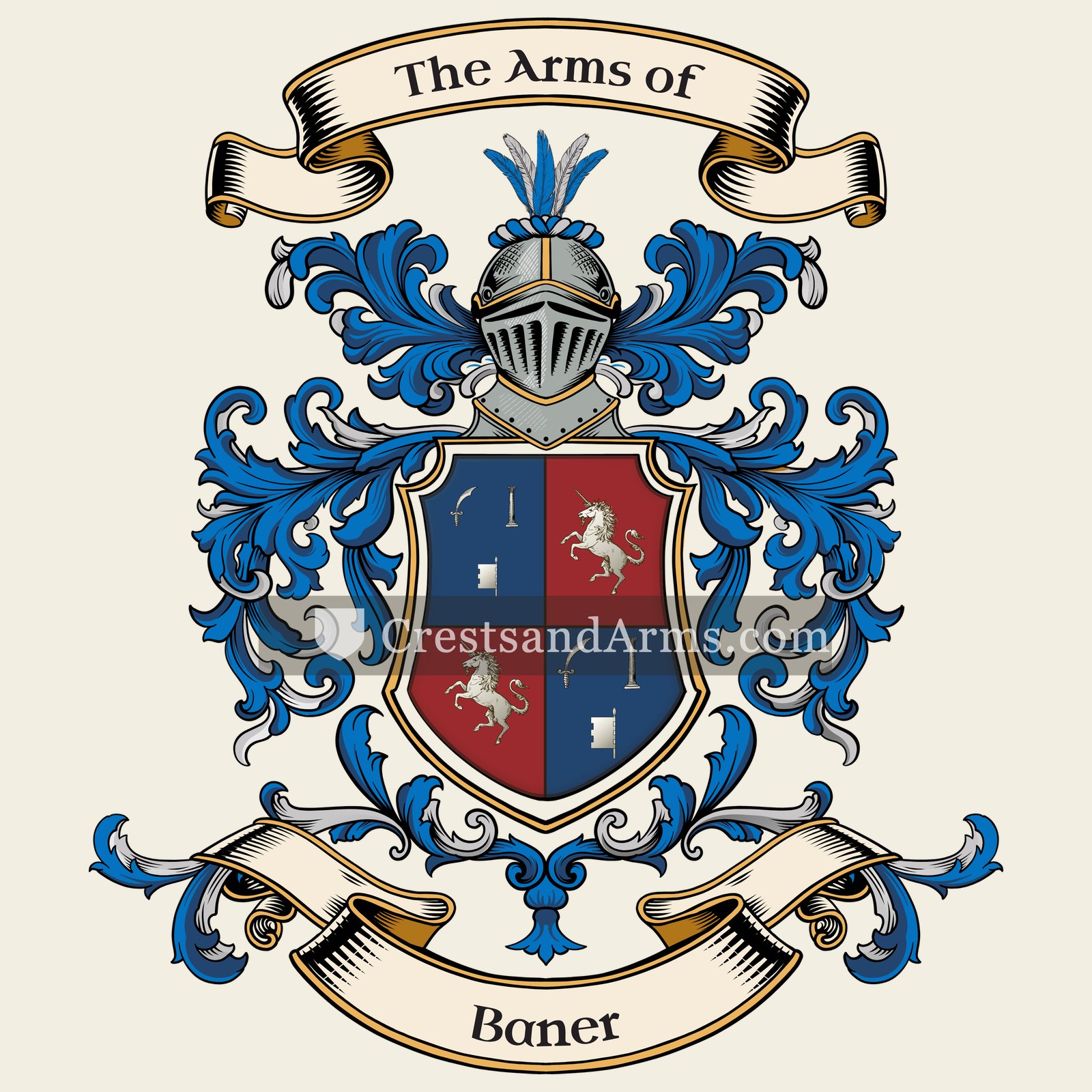 The Baner coat of arms