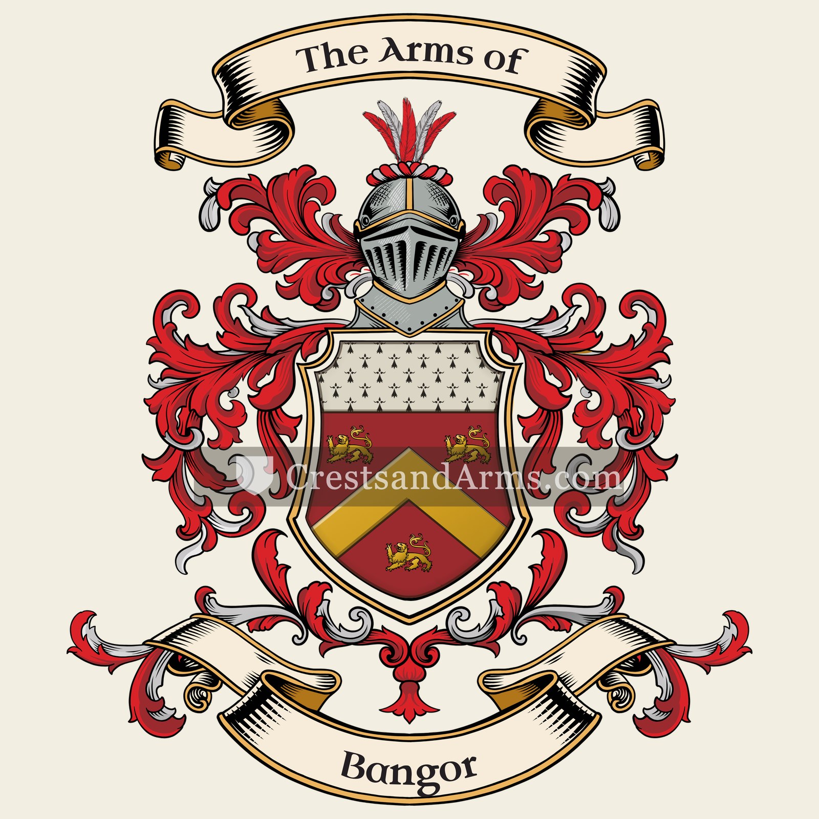 The Bangor coat of arms