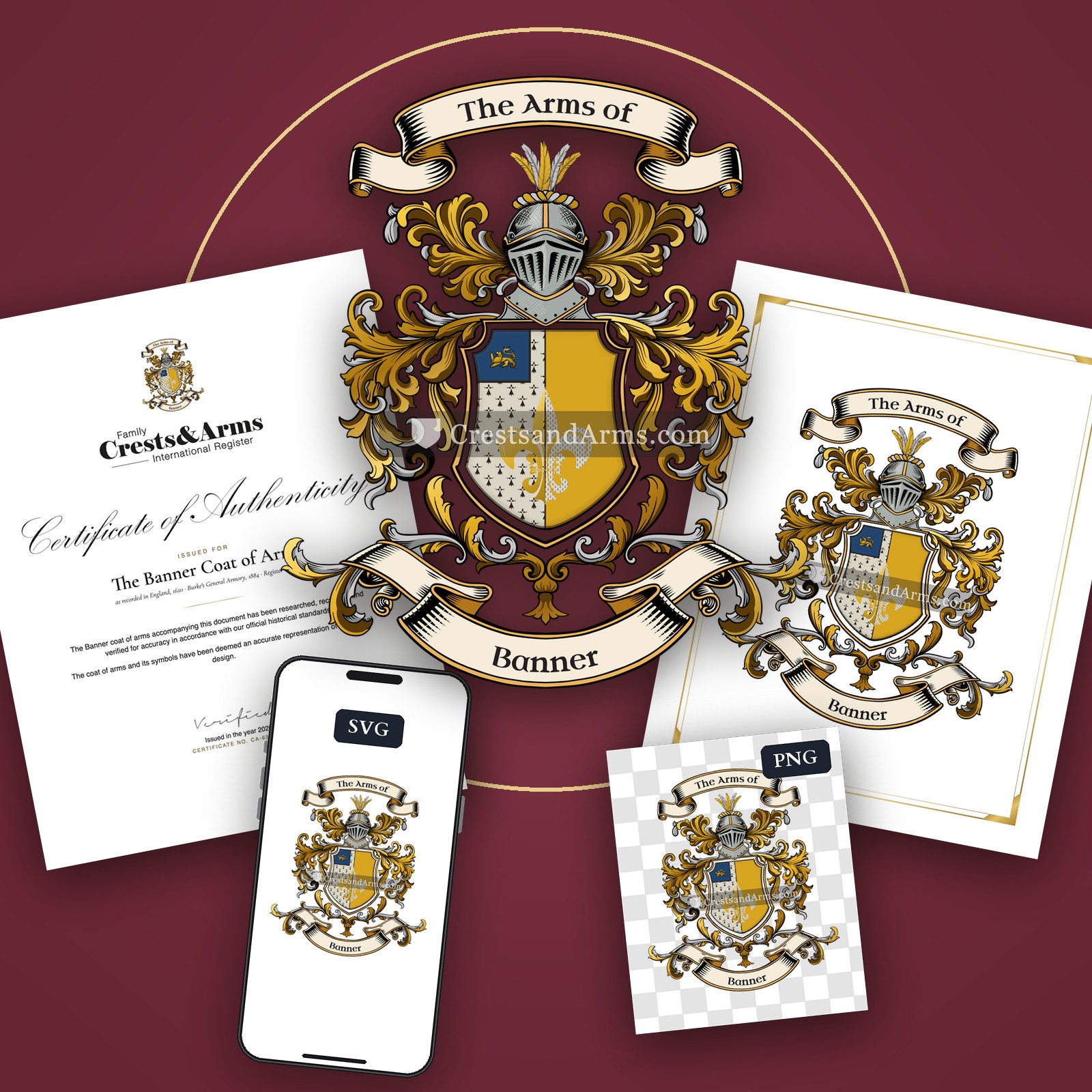 The Banner coat of arms