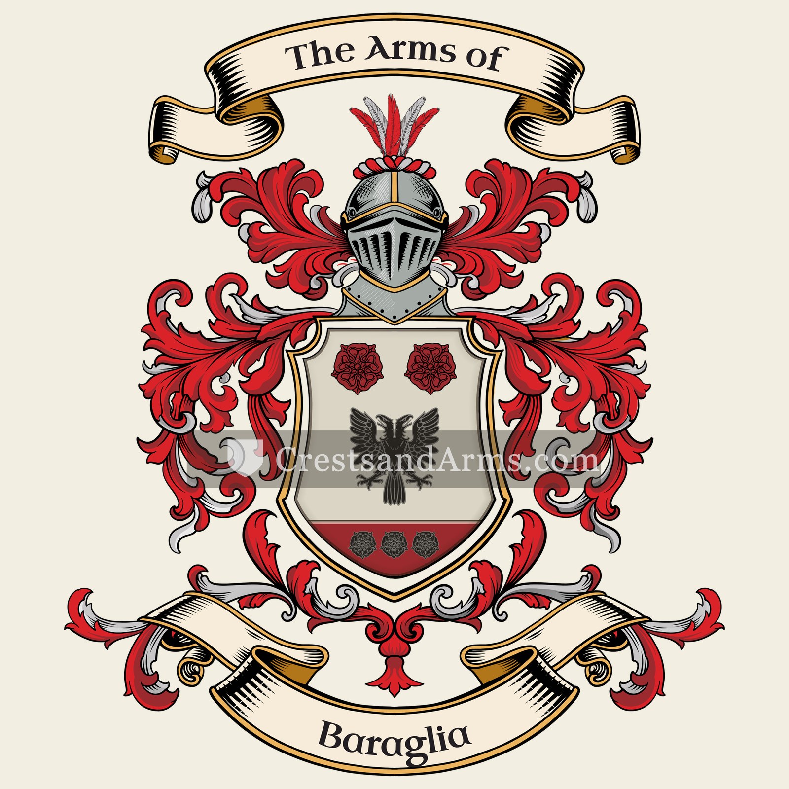 The Baraglia coat of arms