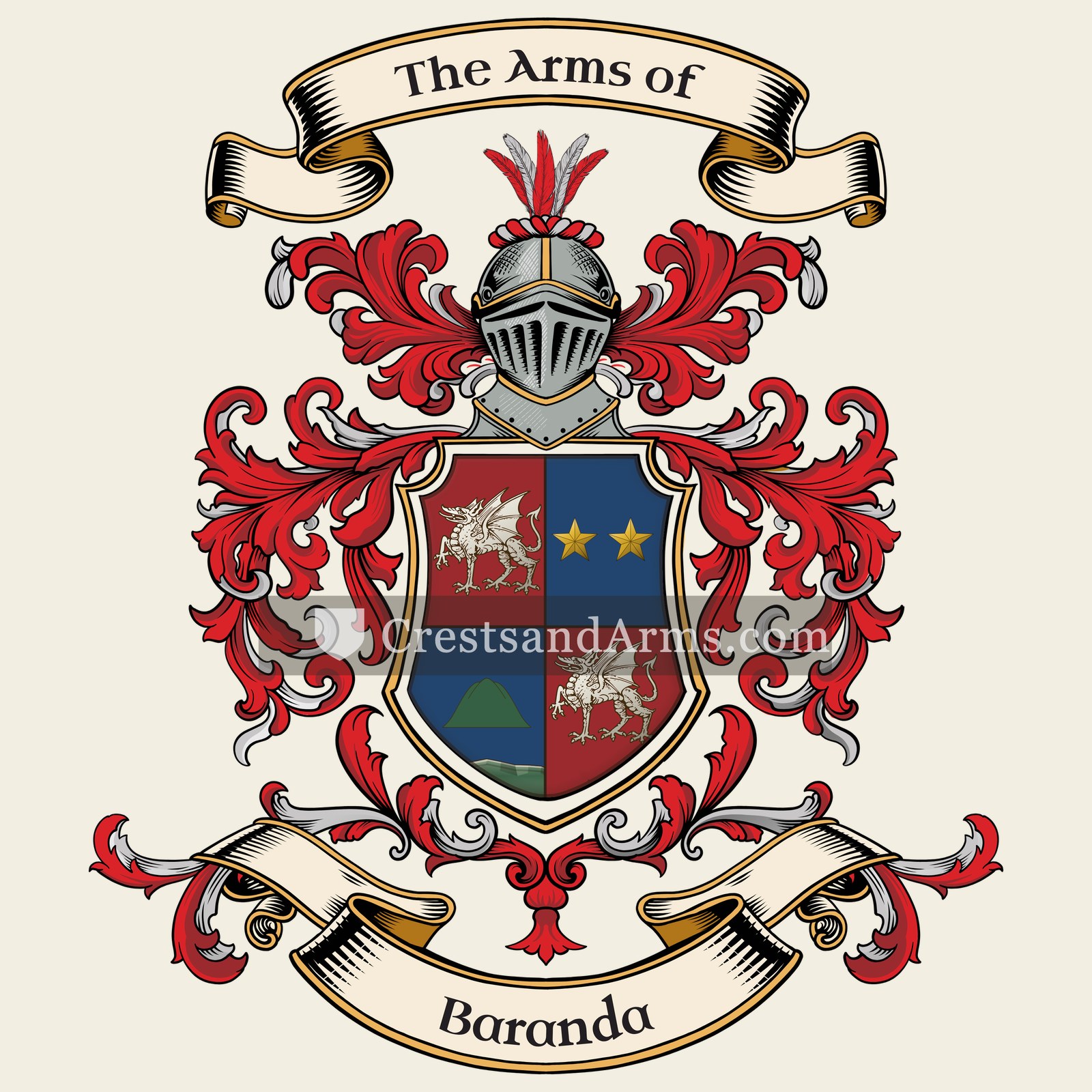 The Baranda coat of arms