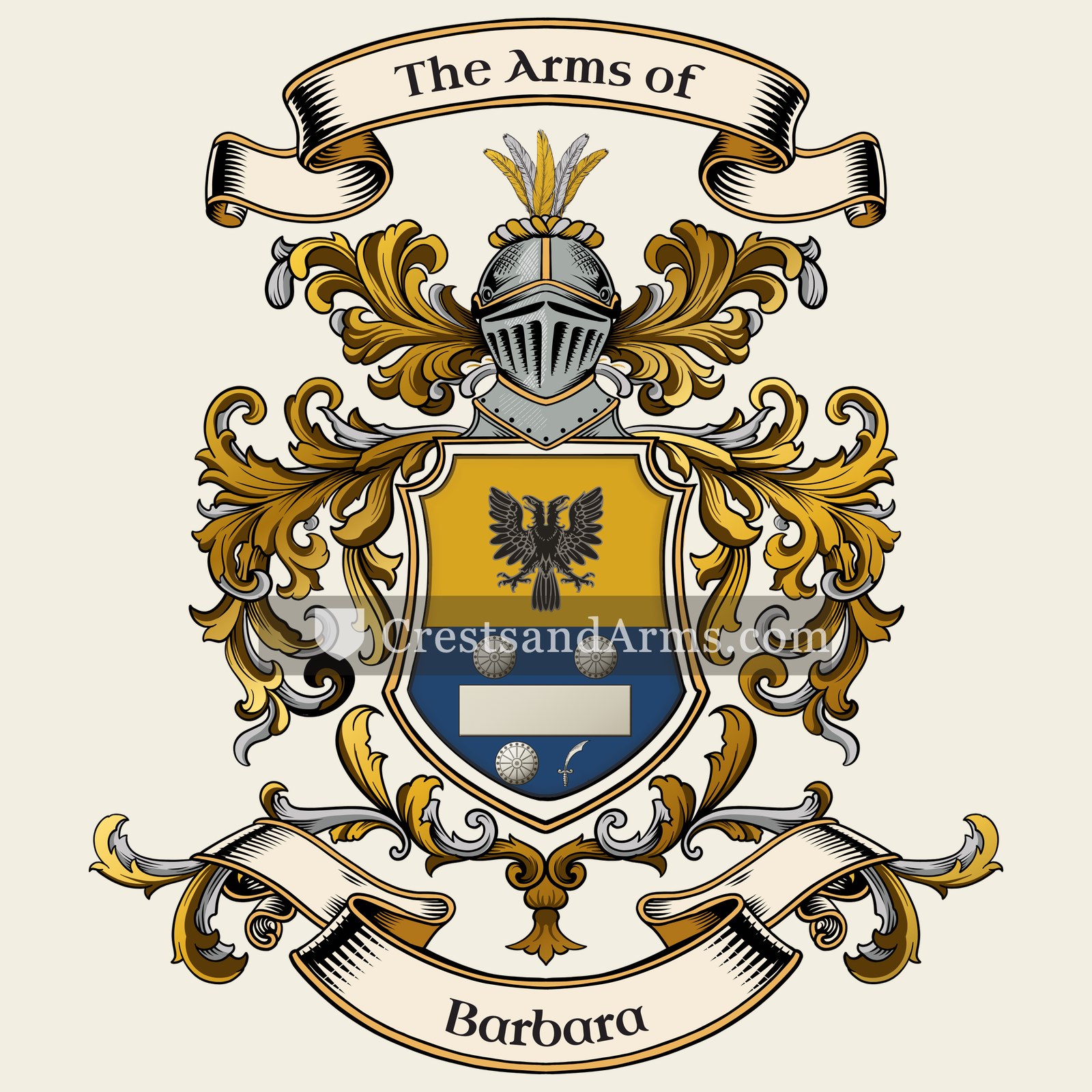 The Barbara coat of arms