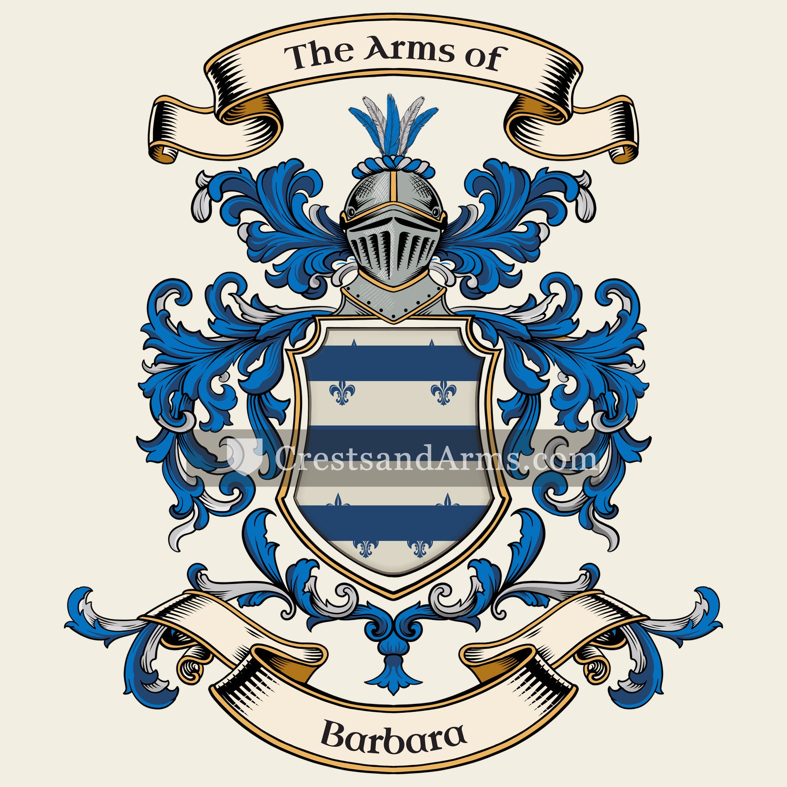 The Barbara coat of arms