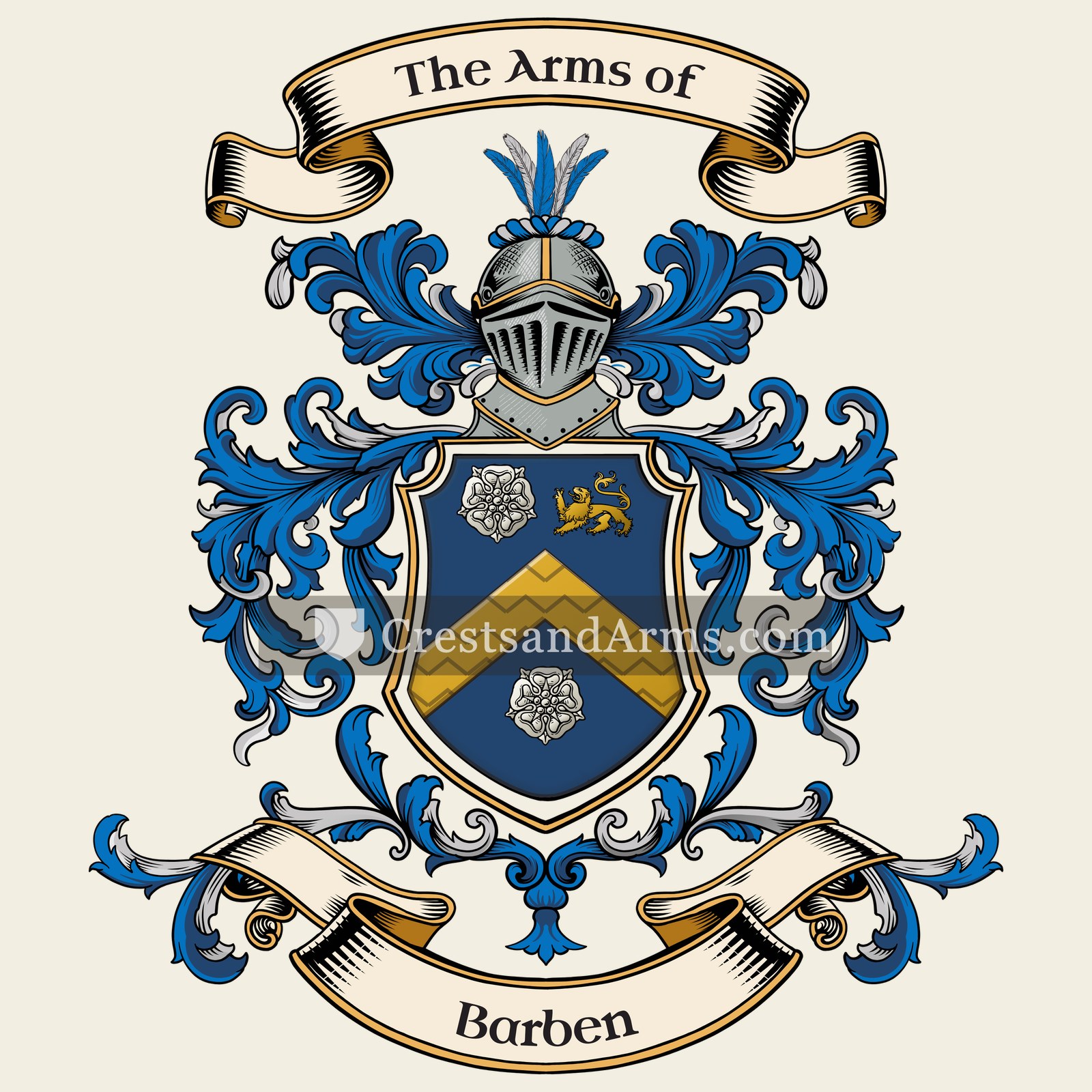 The Barben coat of arms