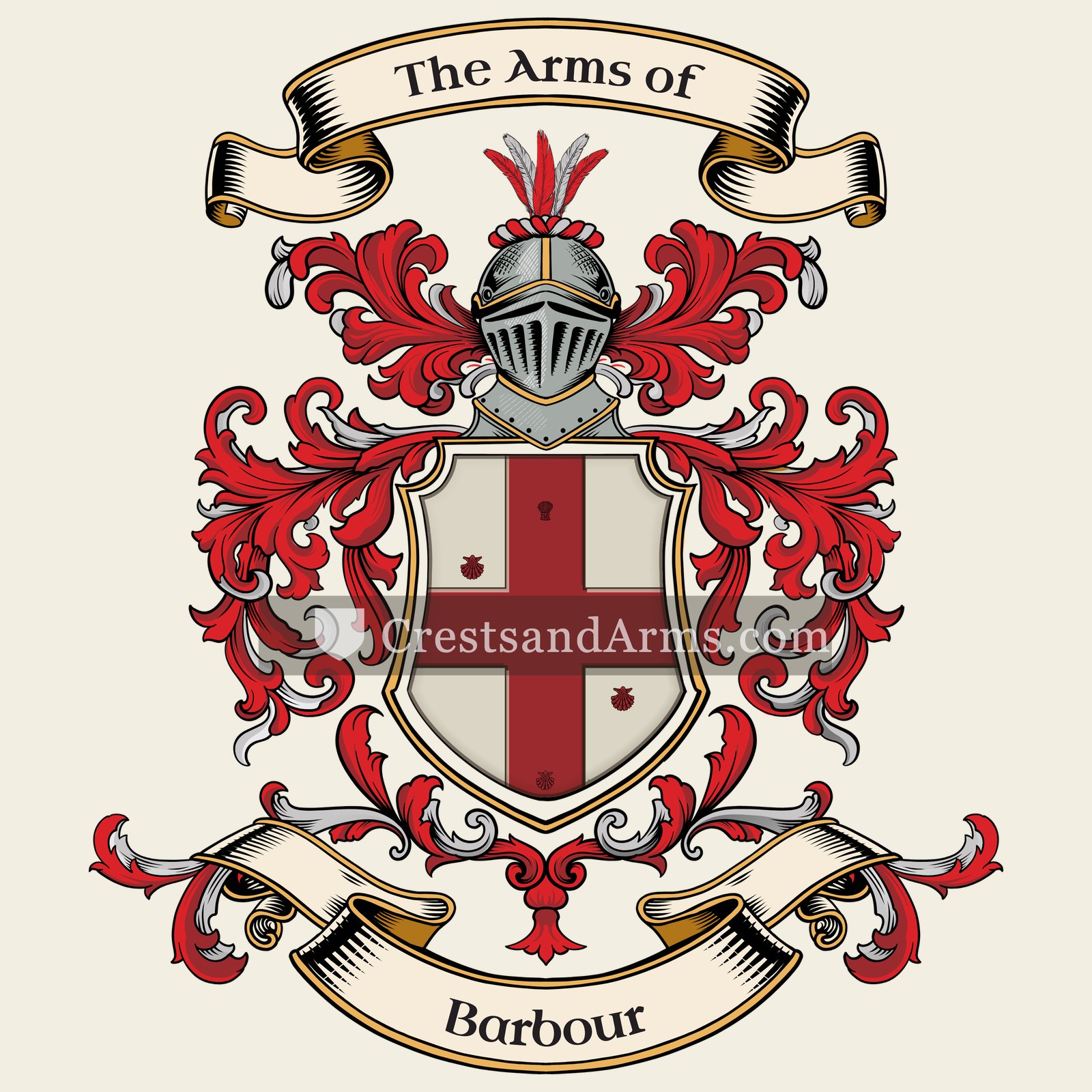 The Barbour coat of arms