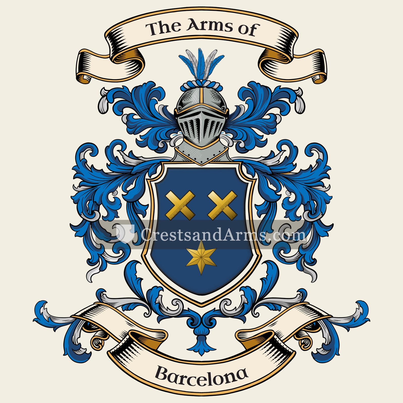 The arms