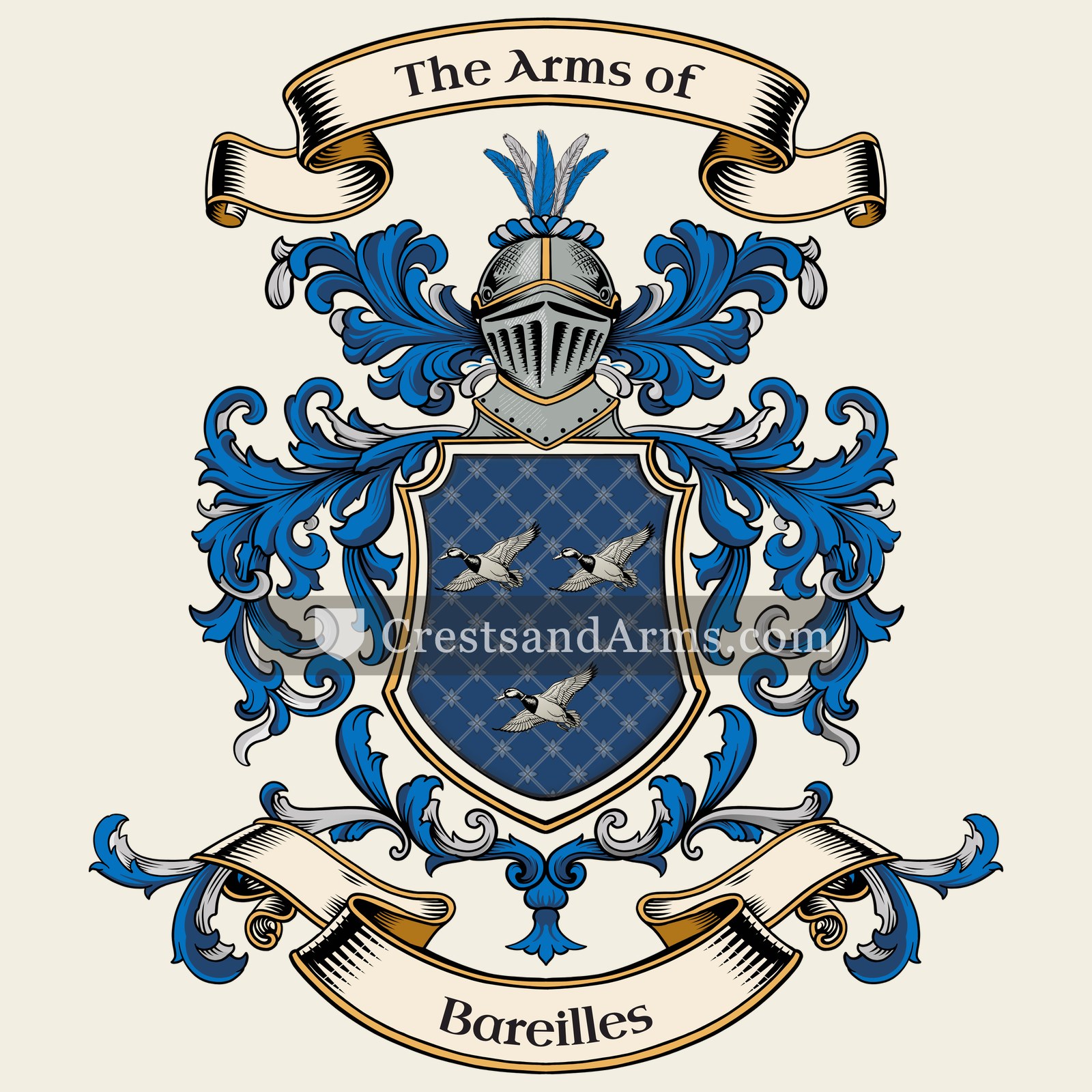 The Bareilles coat of arms