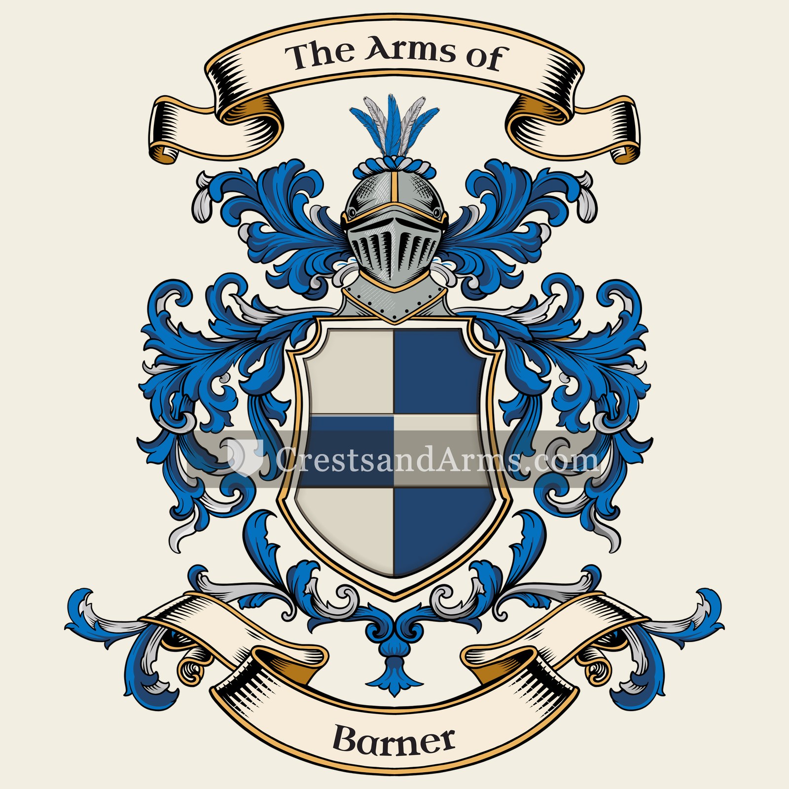 The Barner coat of arms