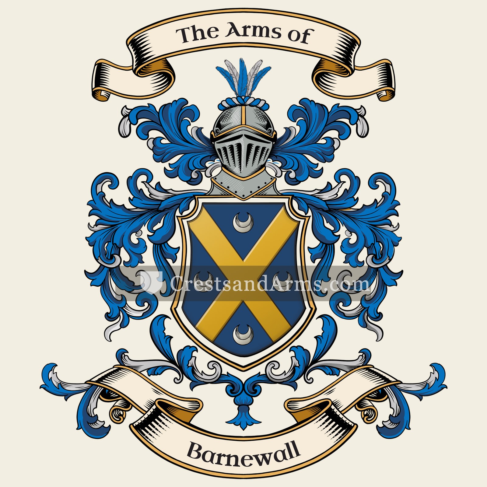 The Barnewall coat of arms