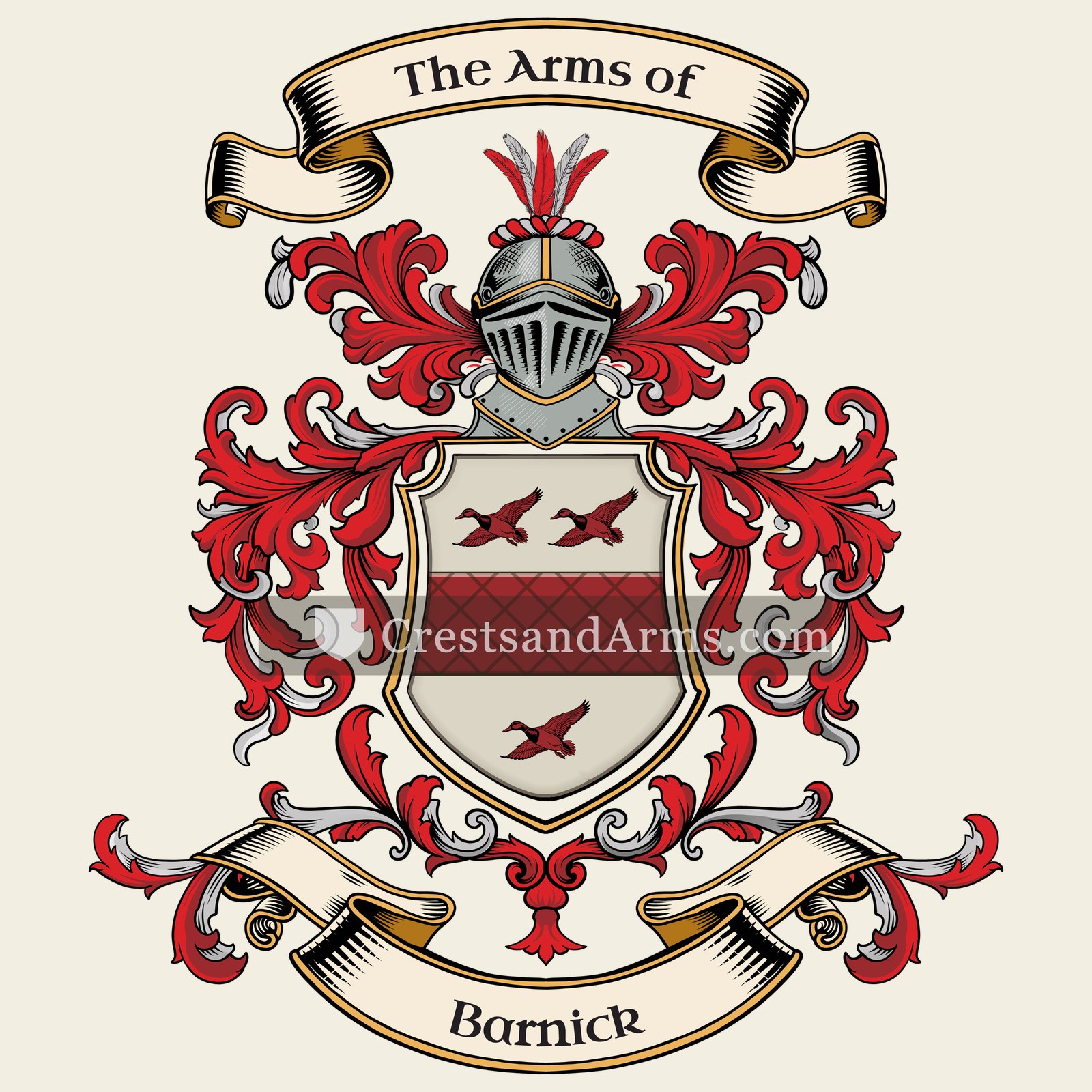 The Barnick coat of arms