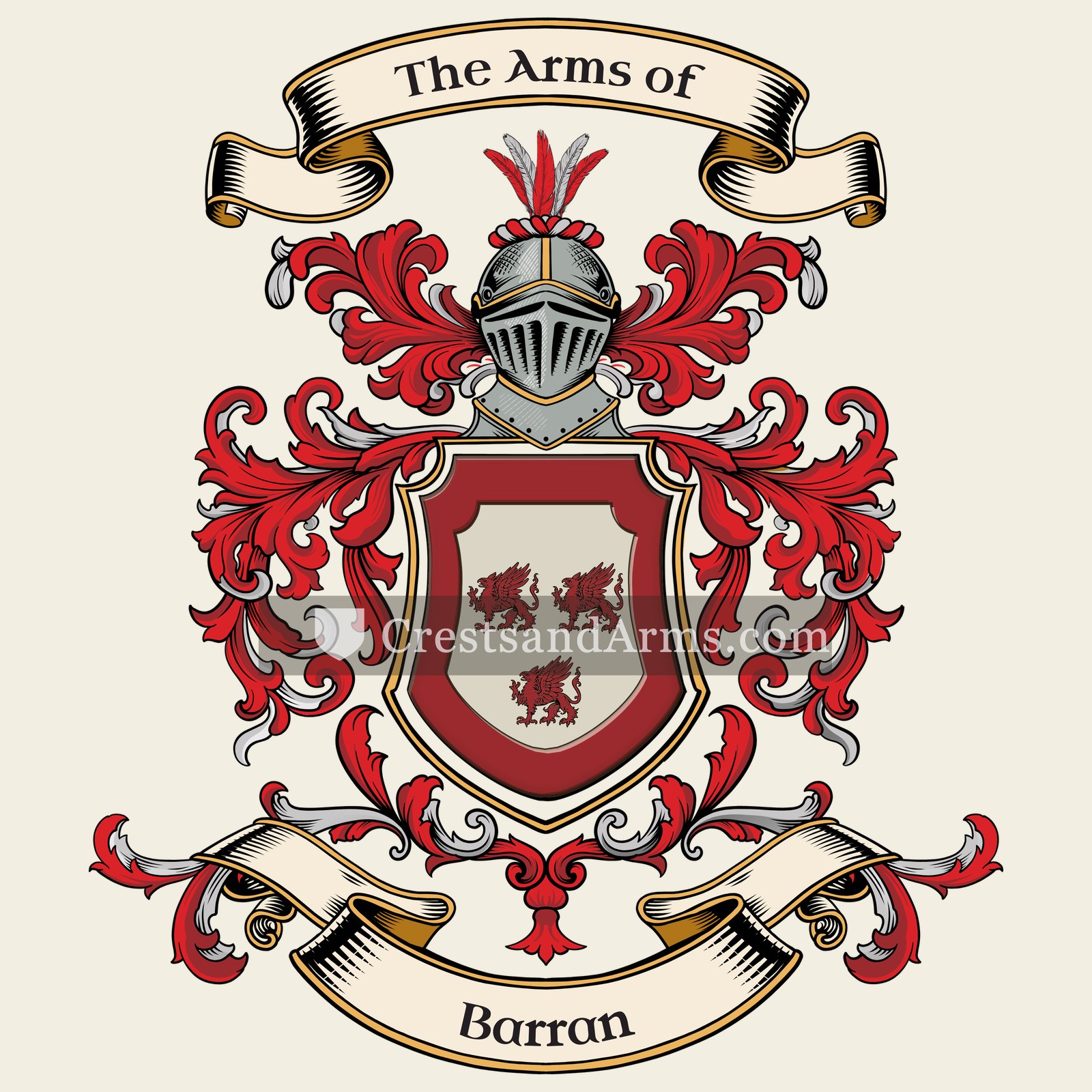 The Barran coat of arms