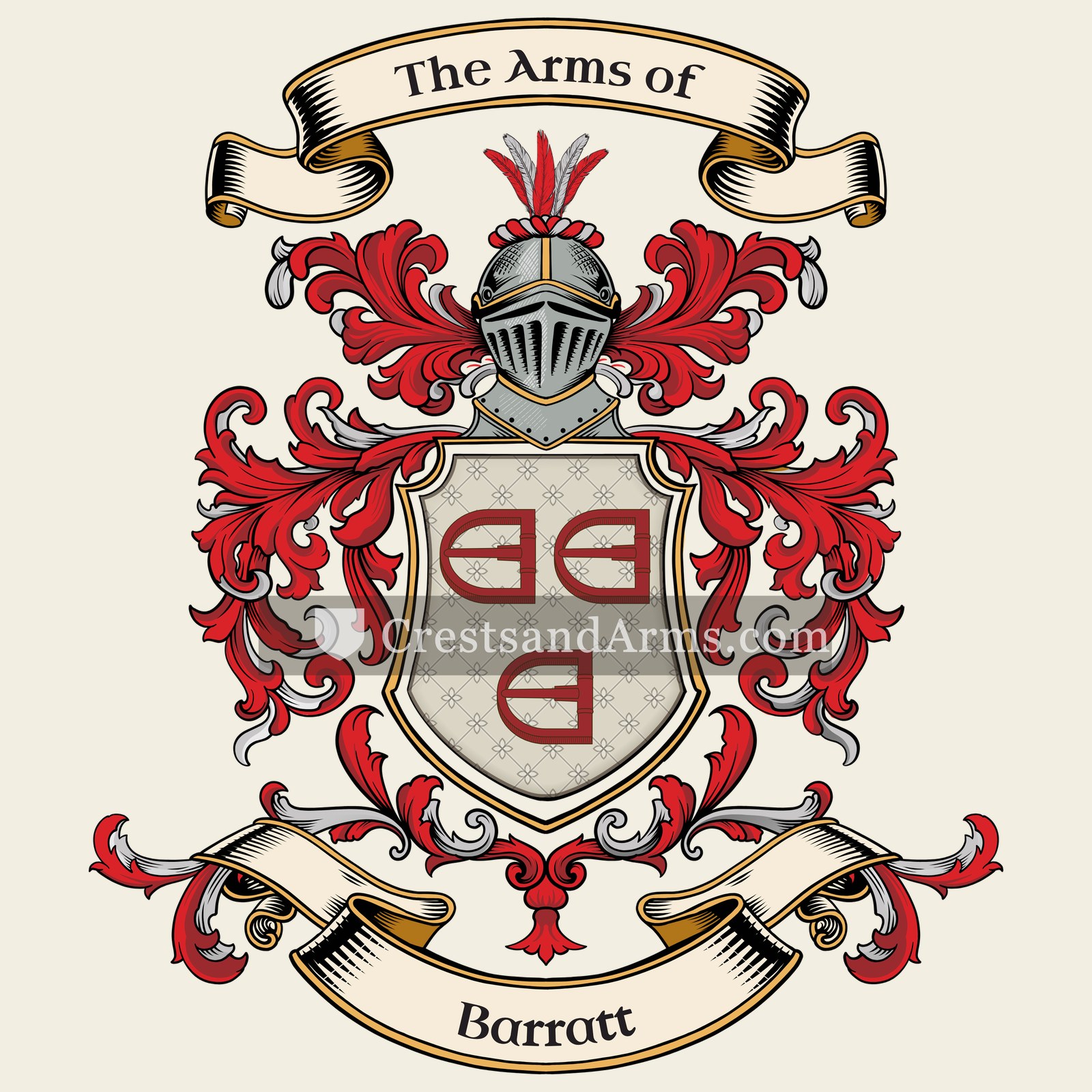 The Barratt coat of arms