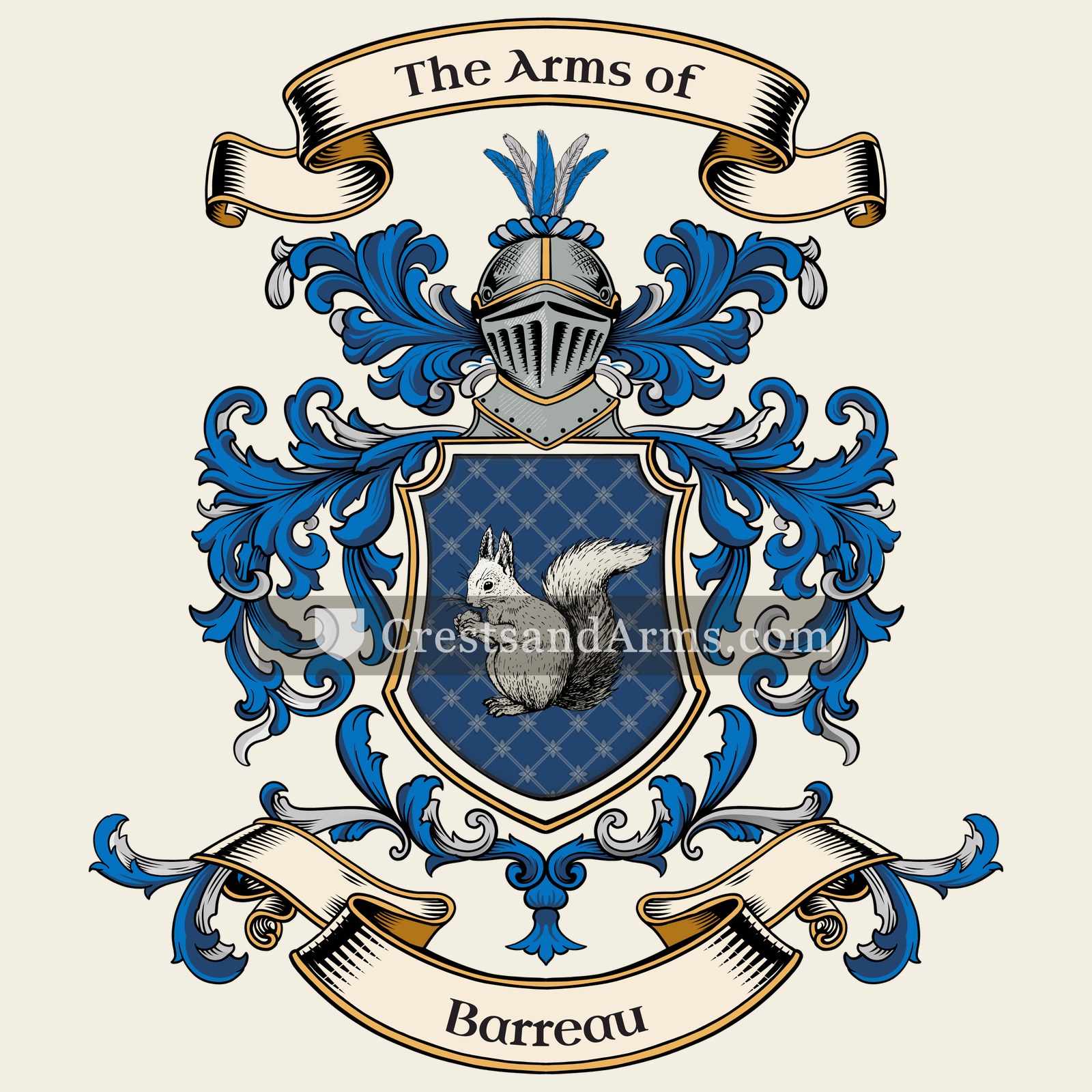 The Barreau coat of arms