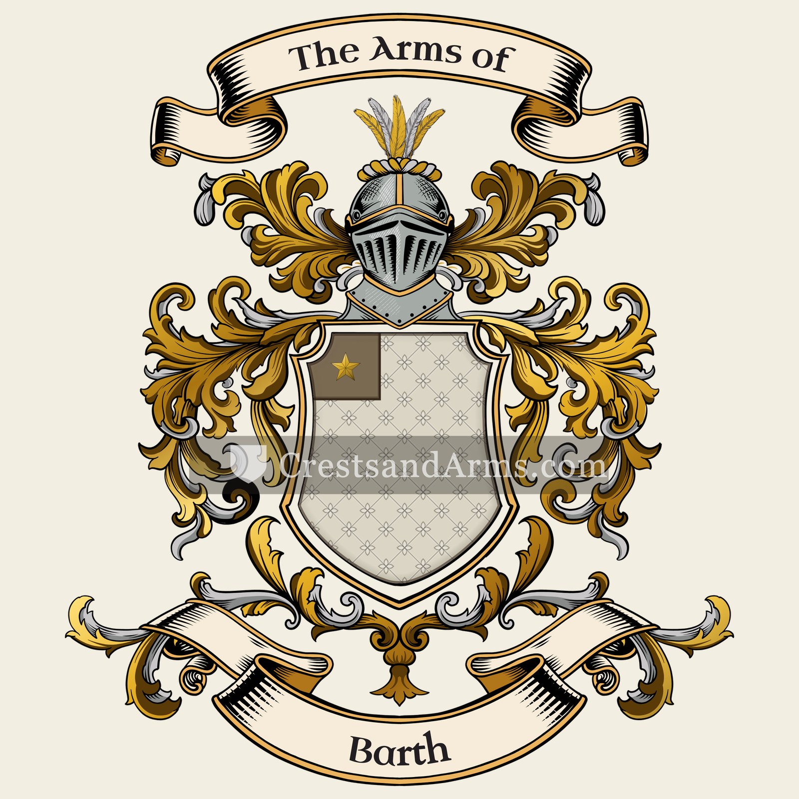 The Barth coat of arms