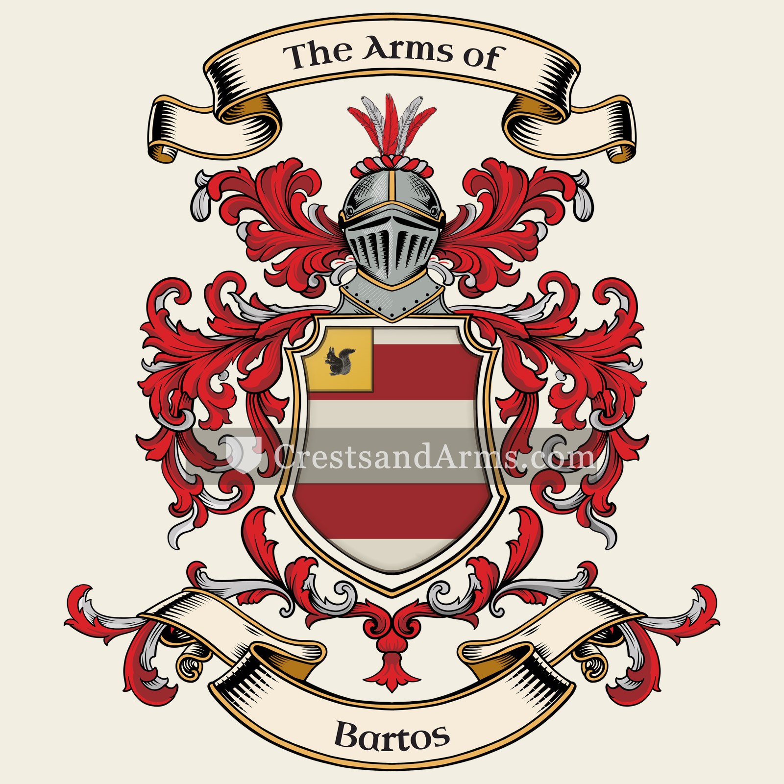 The arms
