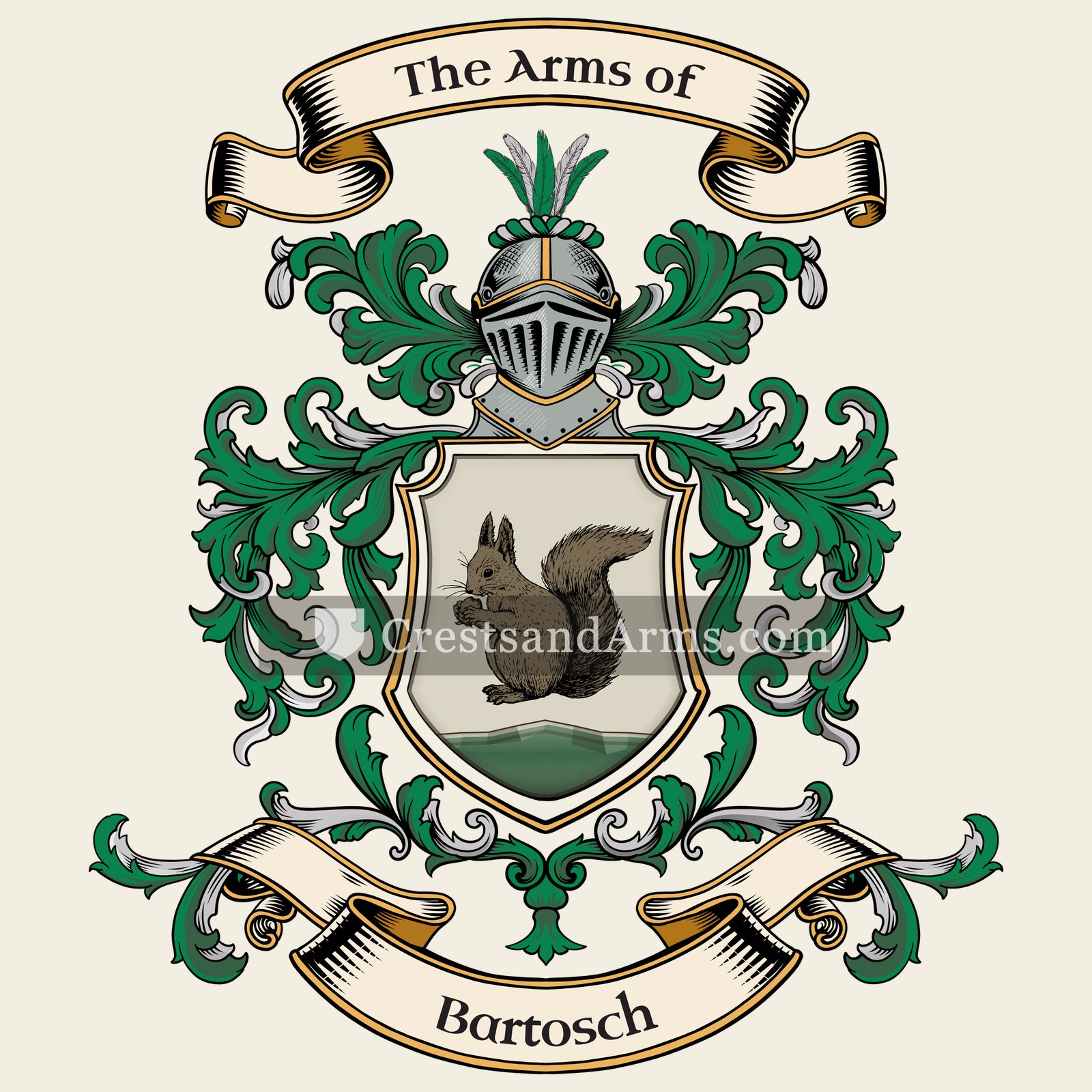 The Bartosch coat of arms