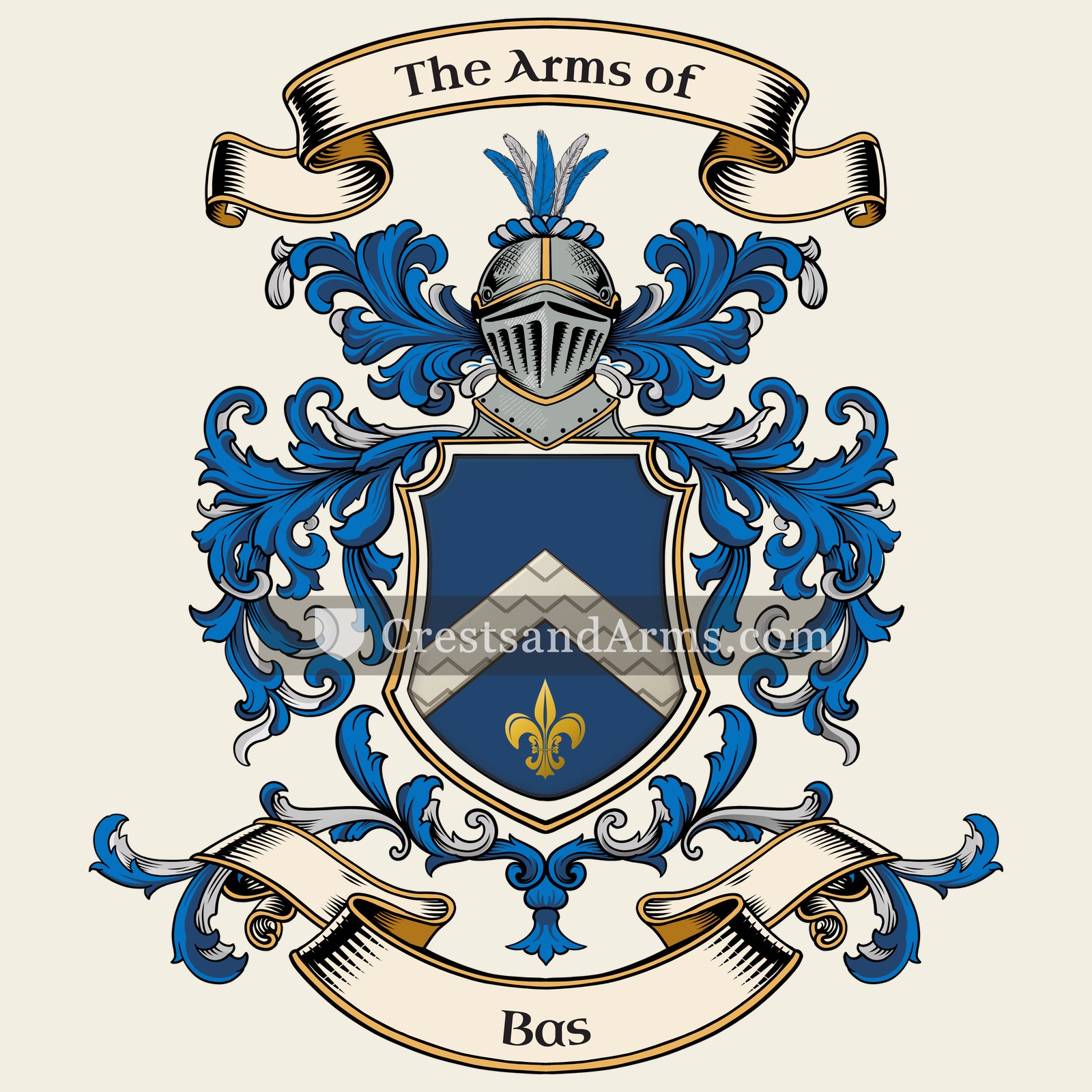 The Bas coat of arms