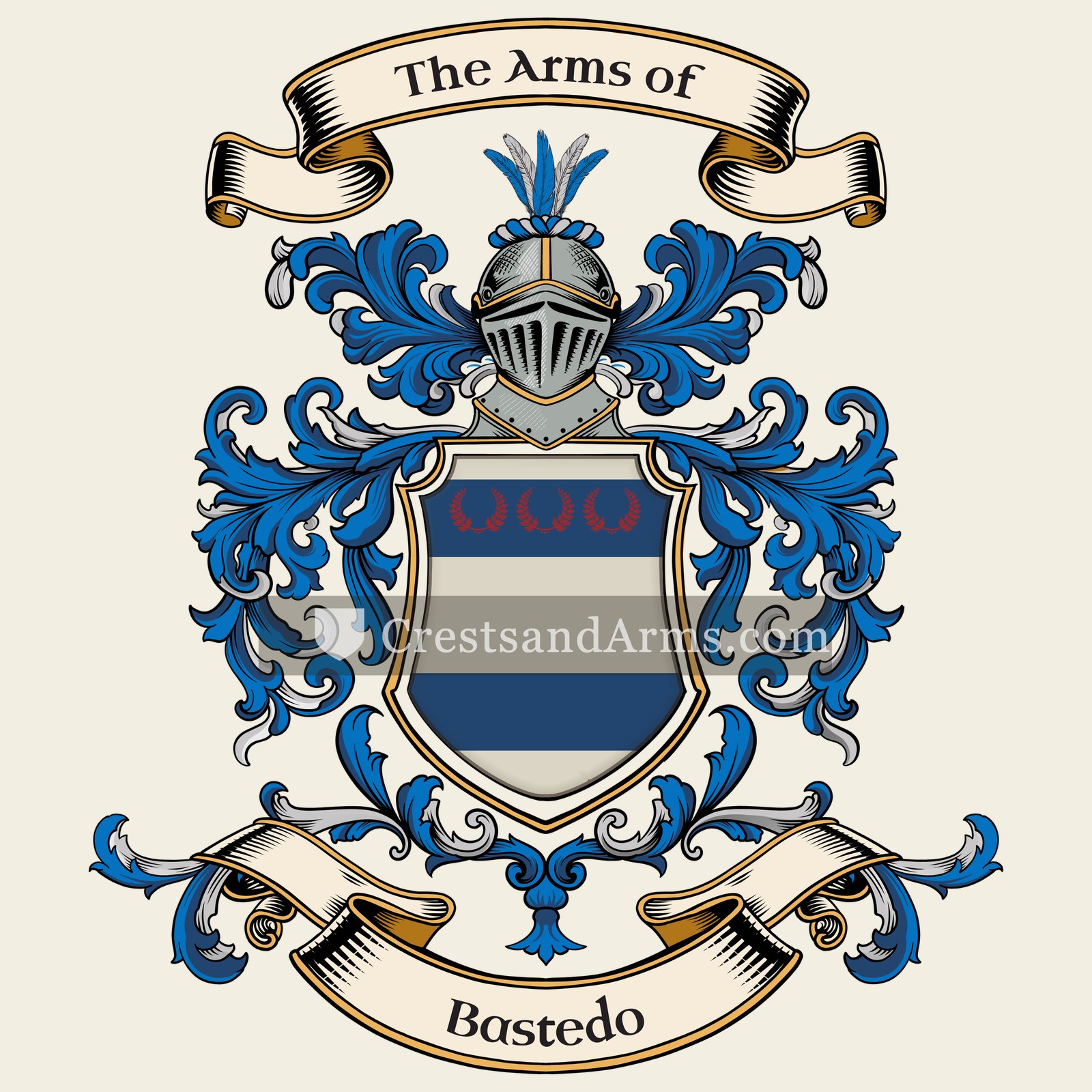 The Bastedo coat of arms