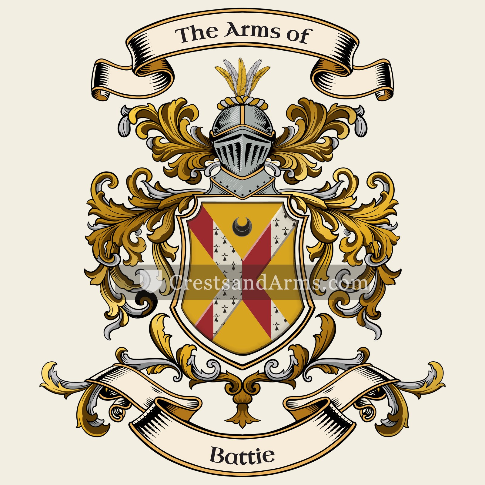 The Battie coat of arms