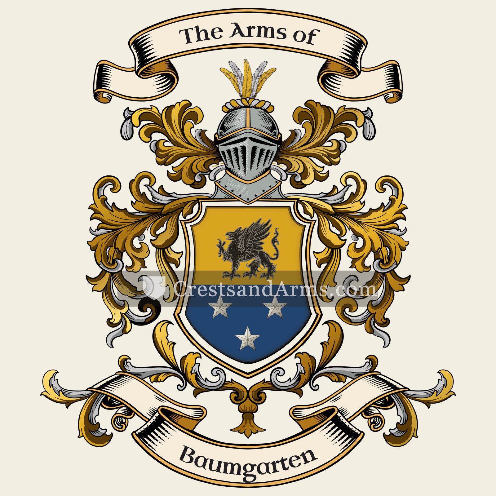 The Baumgarten coat of arms