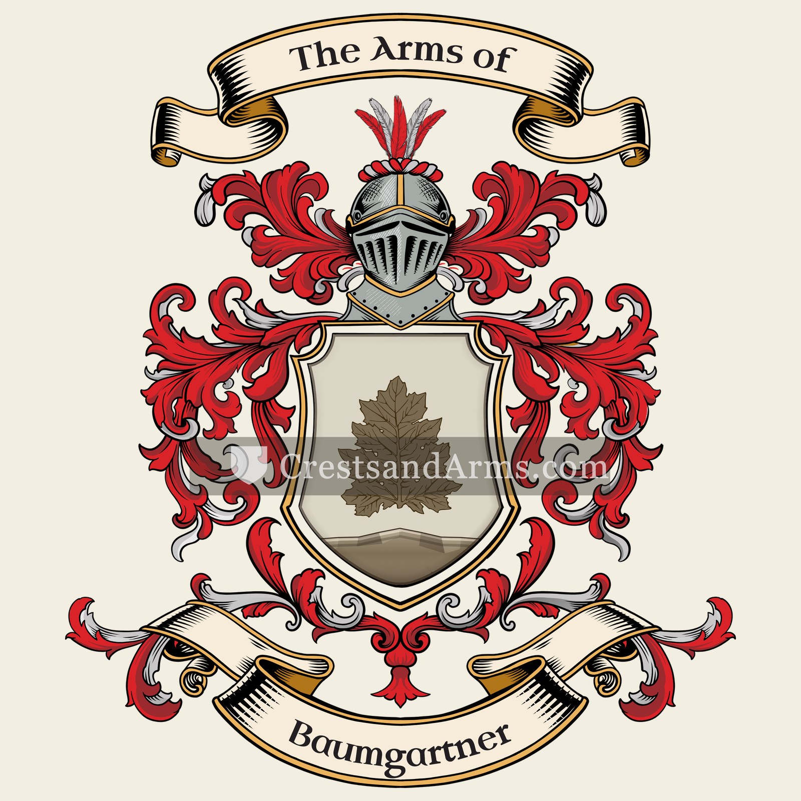 The Baumgartner coat of arms